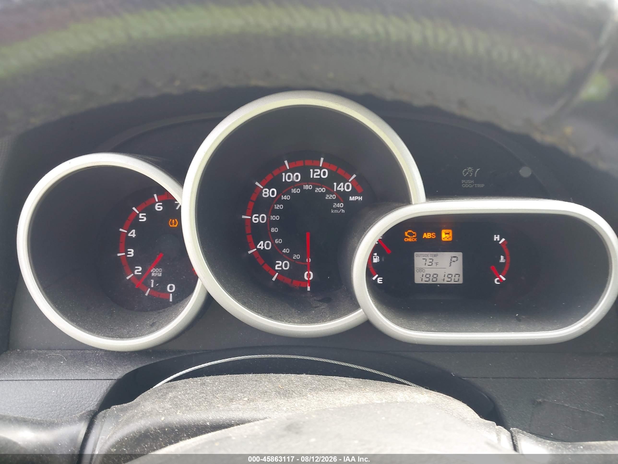 2010 Toyota Matrix S Silver vin: 2T1LE4EE1AC014281