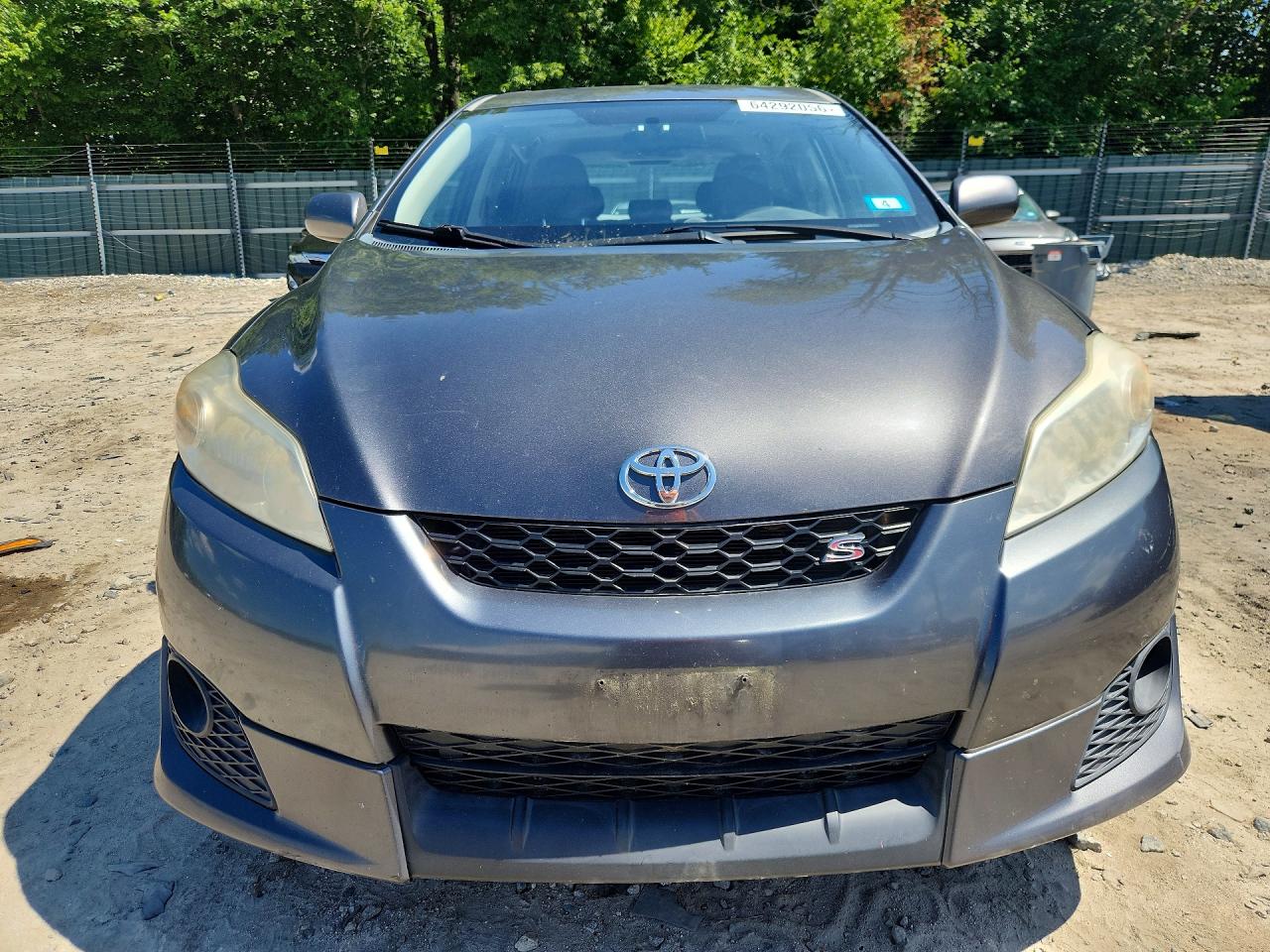 2010 Toyota Corolla Matrix S Gray vin: 2T1LE4EE1AC017052
