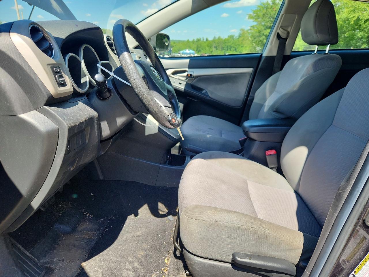 2010 Toyota Corolla Matrix S Gray vin: 2T1LE4EE1AC017052