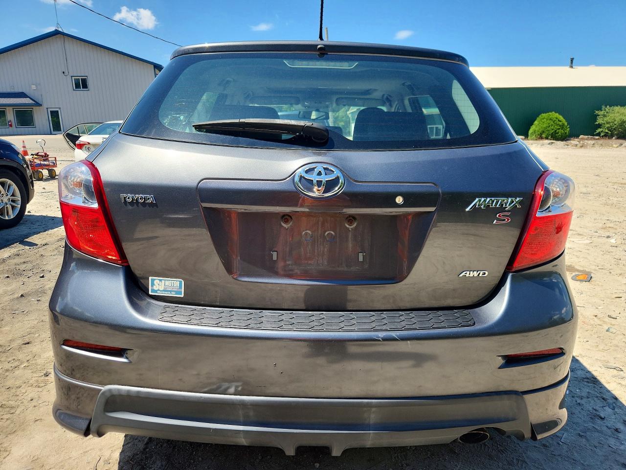 2010 Toyota Corolla Matrix S Gray vin: 2T1LE4EE1AC017052