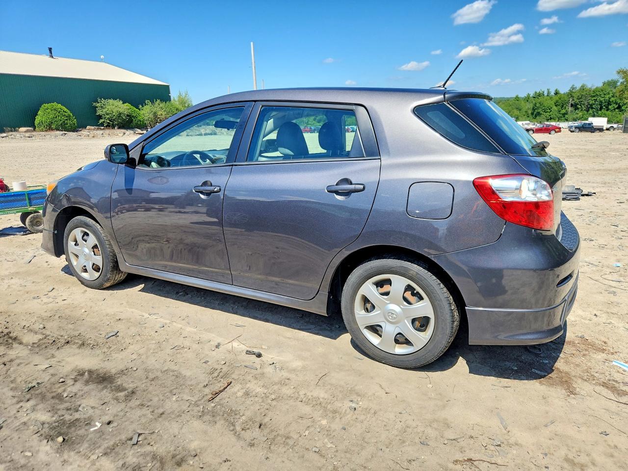 2010 Toyota Corolla Matrix S Gray vin: 2T1LE4EE1AC017052