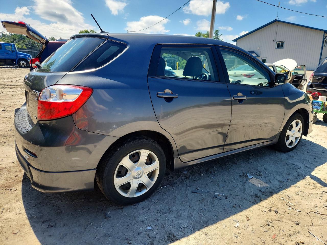 2010 Toyota Corolla Matrix S Gray vin: 2T1LE4EE1AC017052