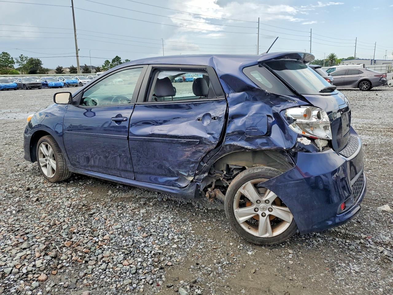 2013 Toyota Corolla Matrix S Blue vin: 2T1LE4EE1DC023244