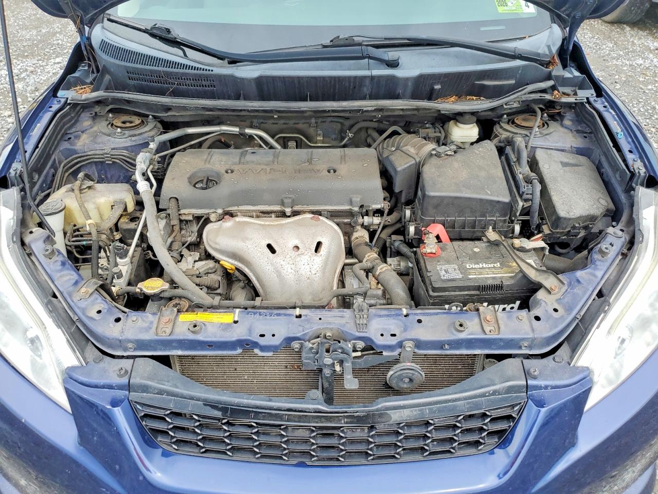2013 Toyota Corolla Matrix S Blue vin: 2T1LE4EE1DC023244
