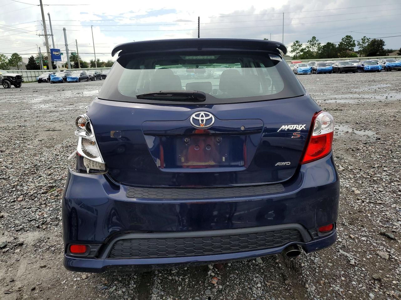 2013 Toyota Corolla Matrix S Blue vin: 2T1LE4EE1DC023244