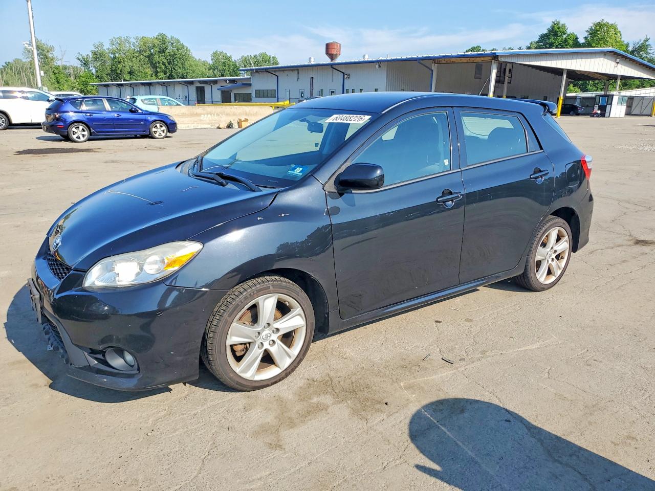 2013 Toyota Corolla Matrix S Black vin: 2T1LE4EE2DC023401