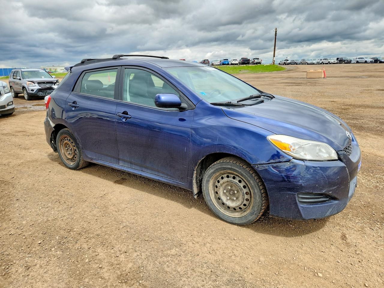 2010 Toyota Corolla Matrix S Blue vin: 2T1LE4EE3AC012418