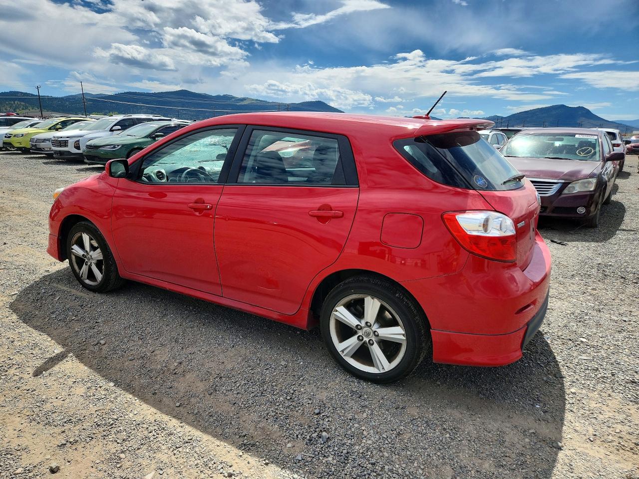 2010 Toyota Corolla Matrix S Красный vin: 2T1LE4EE3AC014699