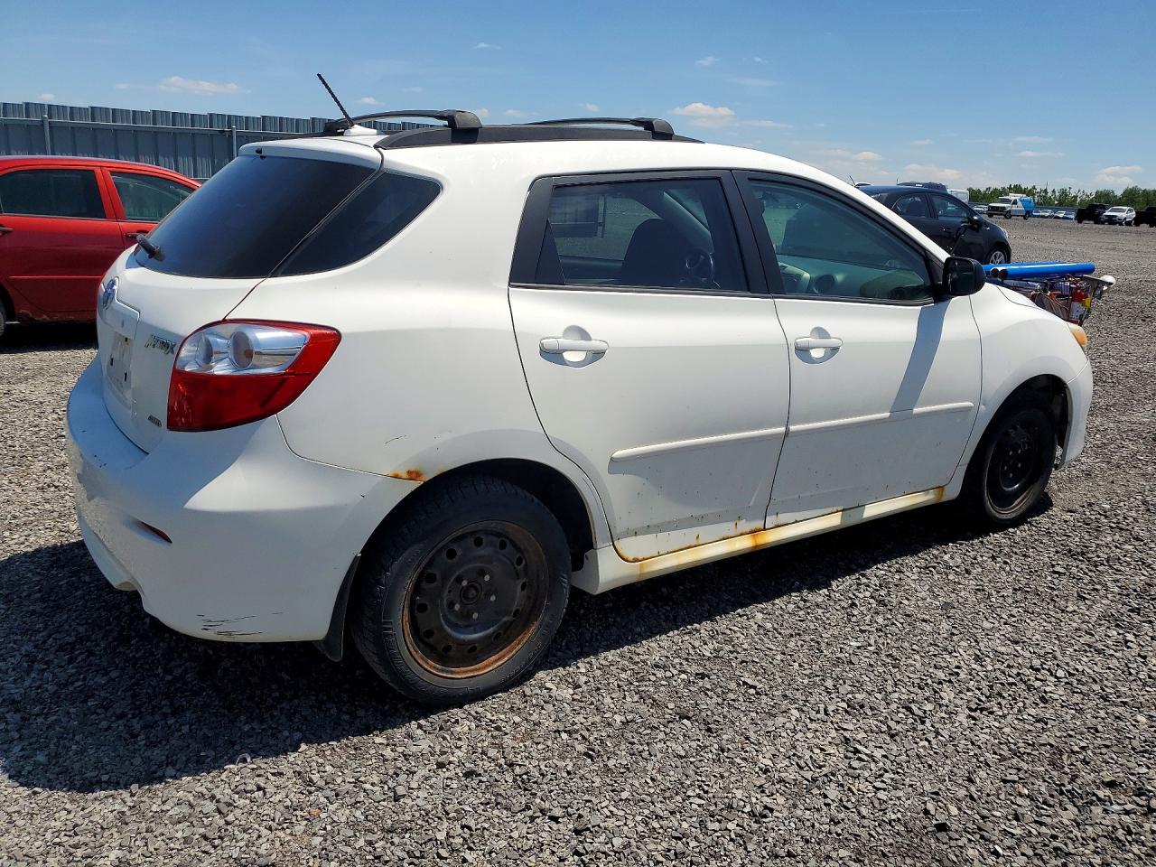2010 Toyota Corolla Matrix S White vin: 2T1LE4EE4AC015506