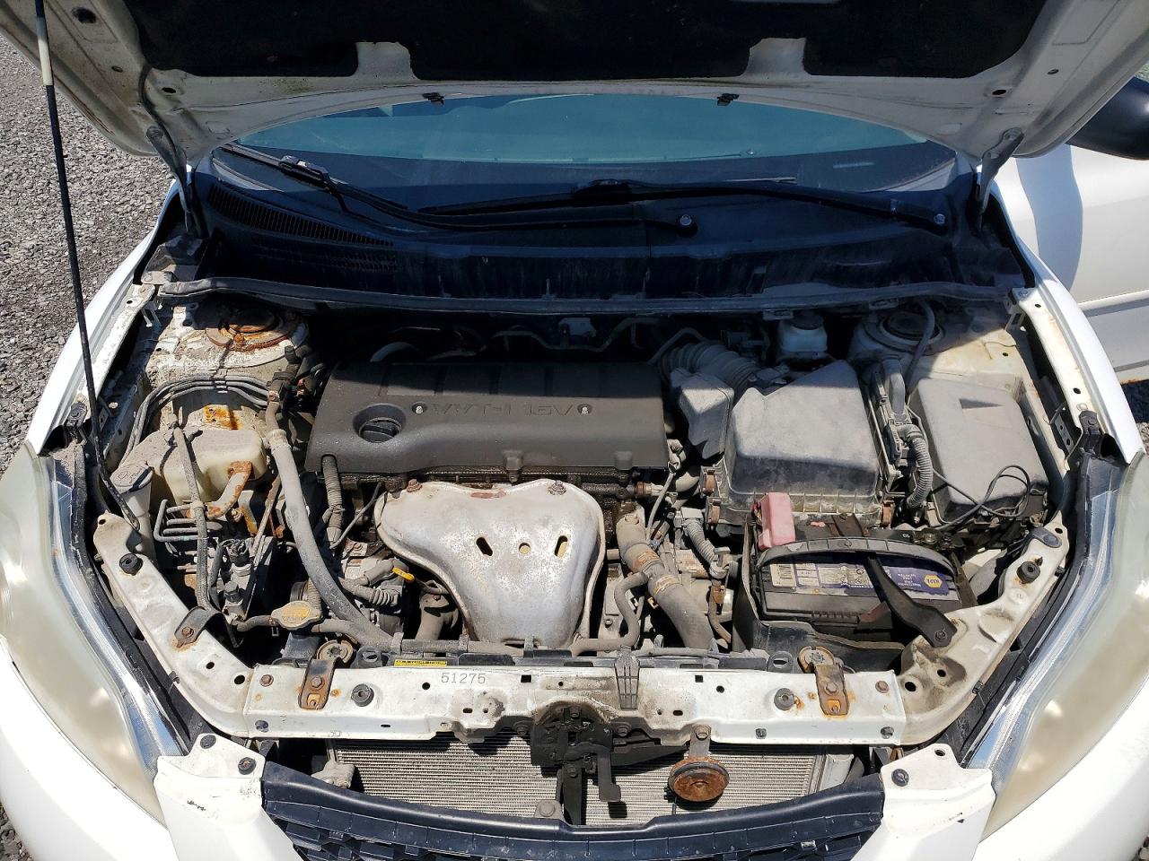 2010 Toyota Corolla Matrix S White vin: 2T1LE4EE4AC015506