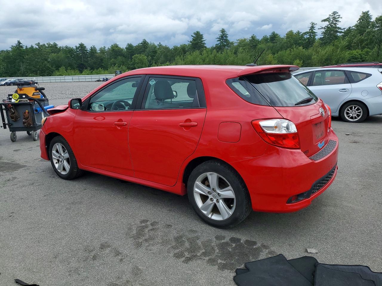 2012 Toyota Corolla Matrix S Red vin: 2T1LE4EE4CC020854