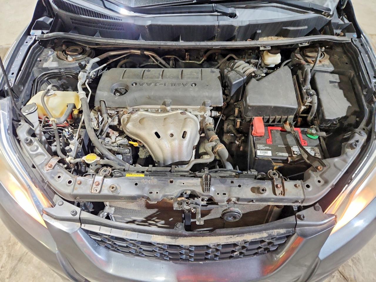 2012 Toyota Corolla Matrix S Gray vin: 2T1LE4EE4CC022331