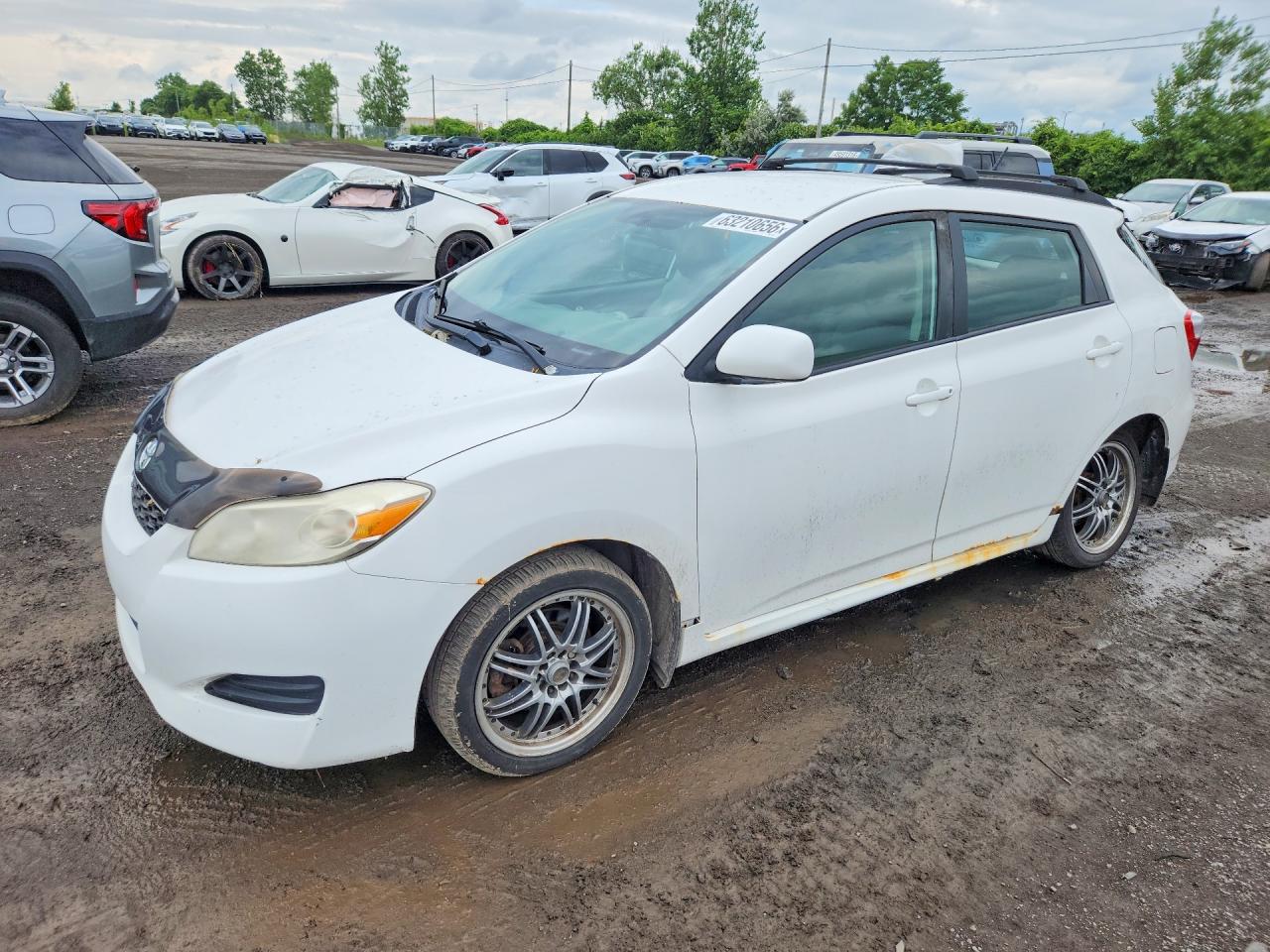 2010 Toyota Corolla Matrix S White vin: 2T1LE4EE5AC012291