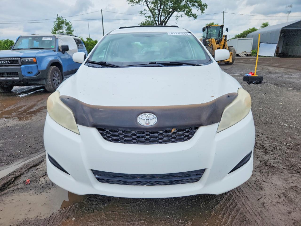 2010 Toyota Corolla Matrix S White vin: 2T1LE4EE5AC012291