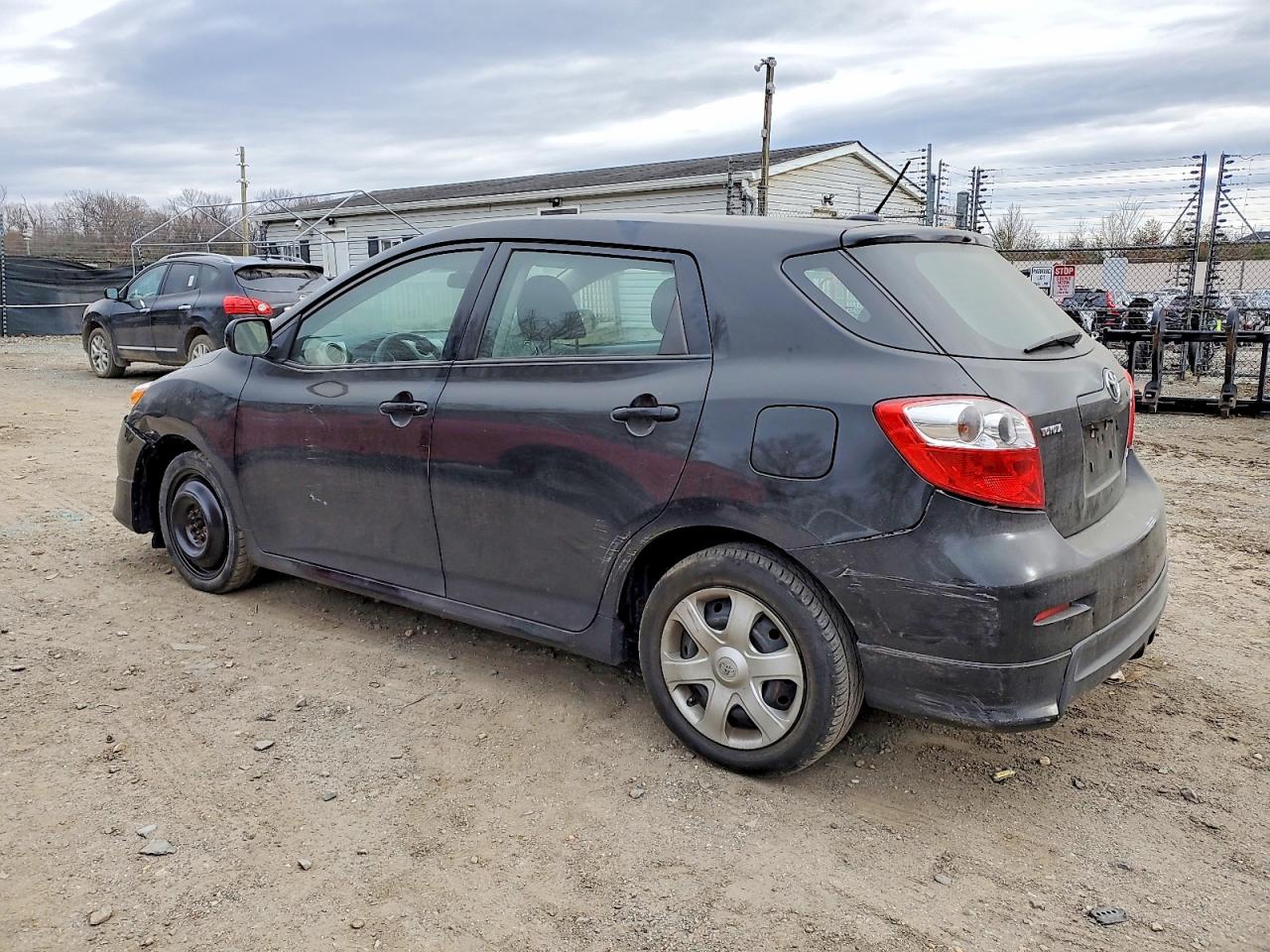 2010 Toyota Corolla Matrix S Black vin: 2T1LE4EE5AC013733