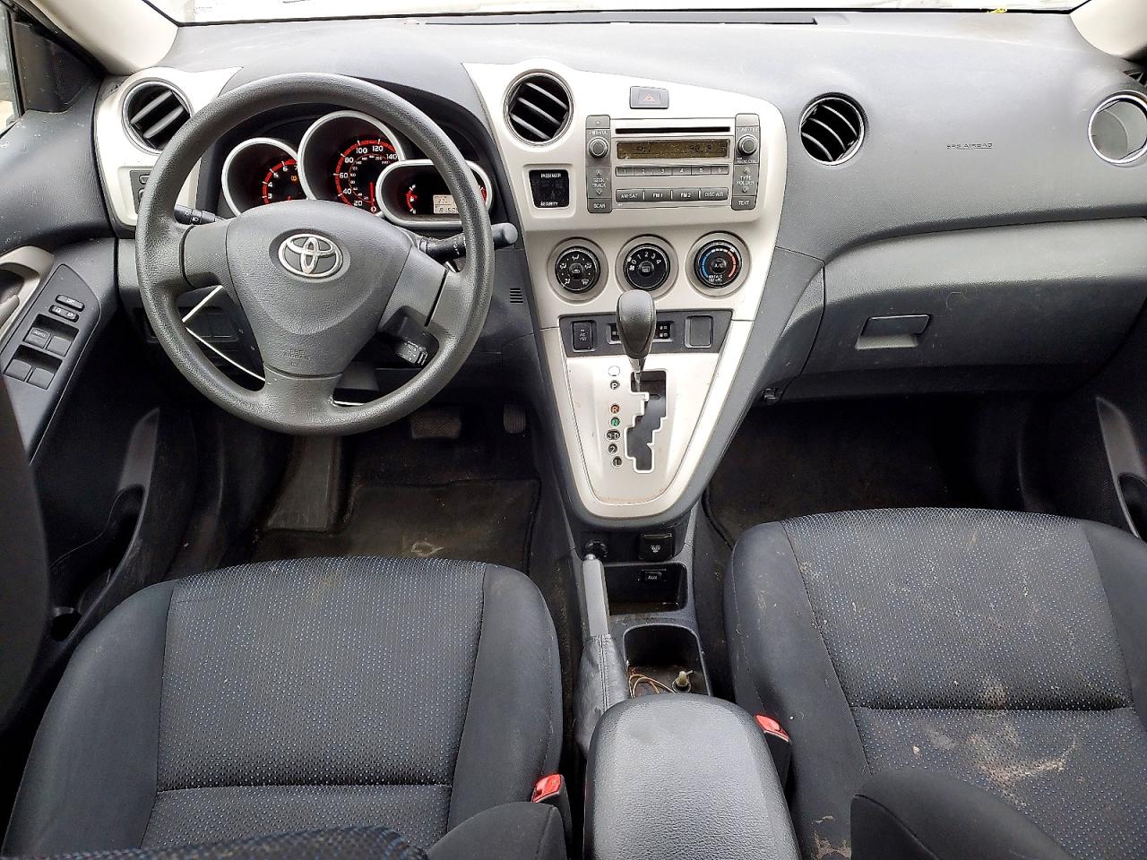2010 Toyota Corolla Matrix S Black vin: 2T1LE4EE5AC013733
