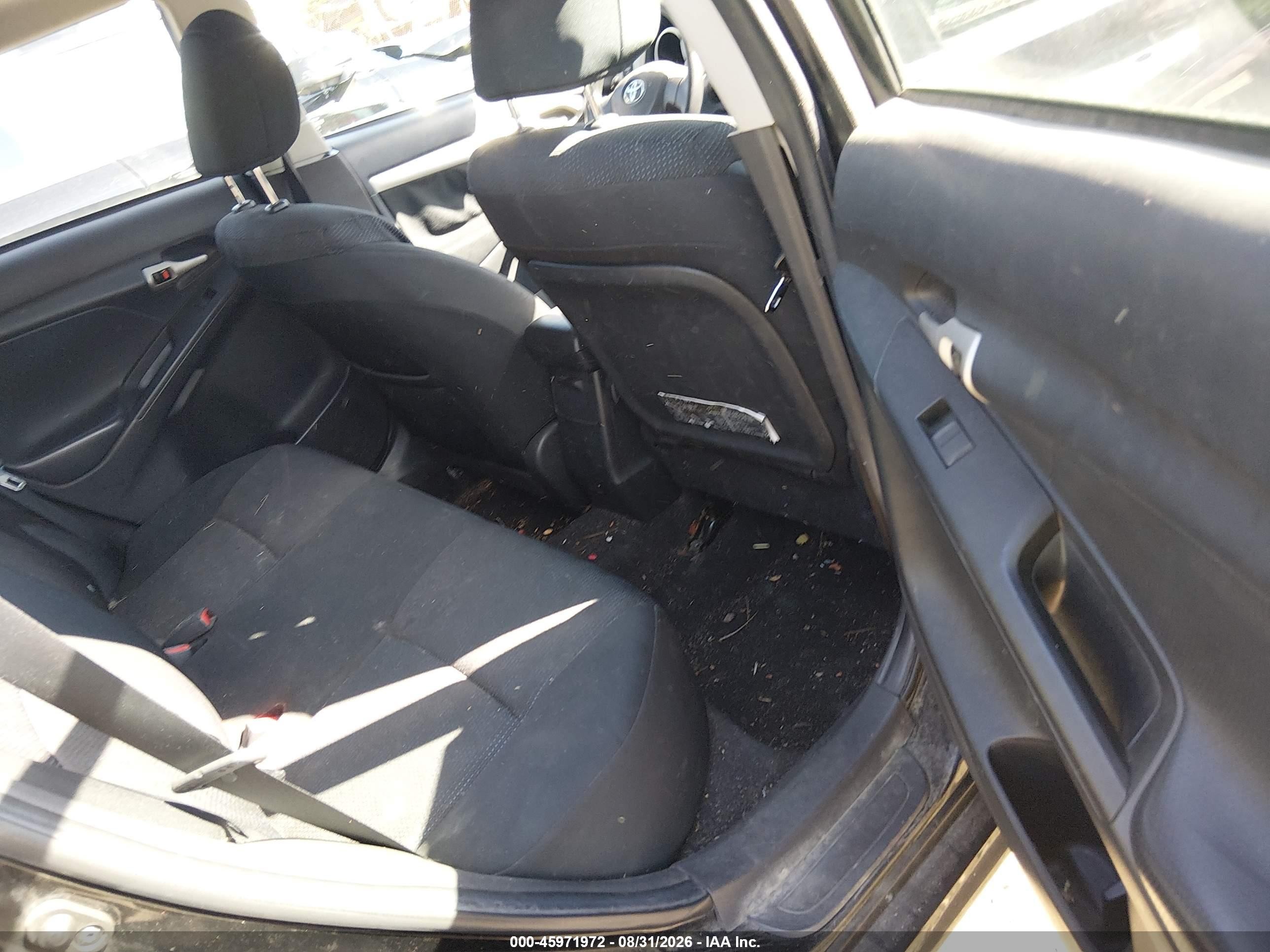 2010 Toyota Matrix S Black vin: 2T1LE4EE7AC013653