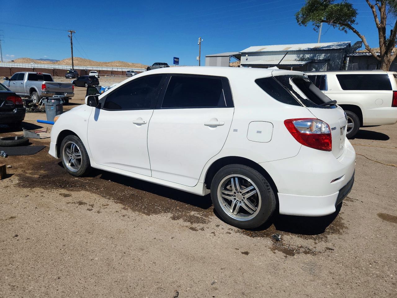 2010 Toyota Corolla Matrix S Белый vin: 2T1LE4EE7AC015273