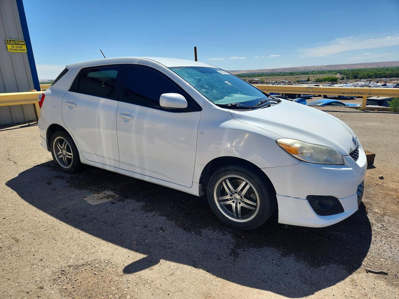 2010 Toyota Corolla Matrix S Белый vin: 2T1LE4EE7AC015273