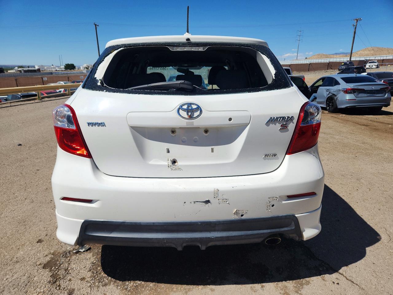 2010 Toyota Corolla Matrix S Белый vin: 2T1LE4EE7AC015273