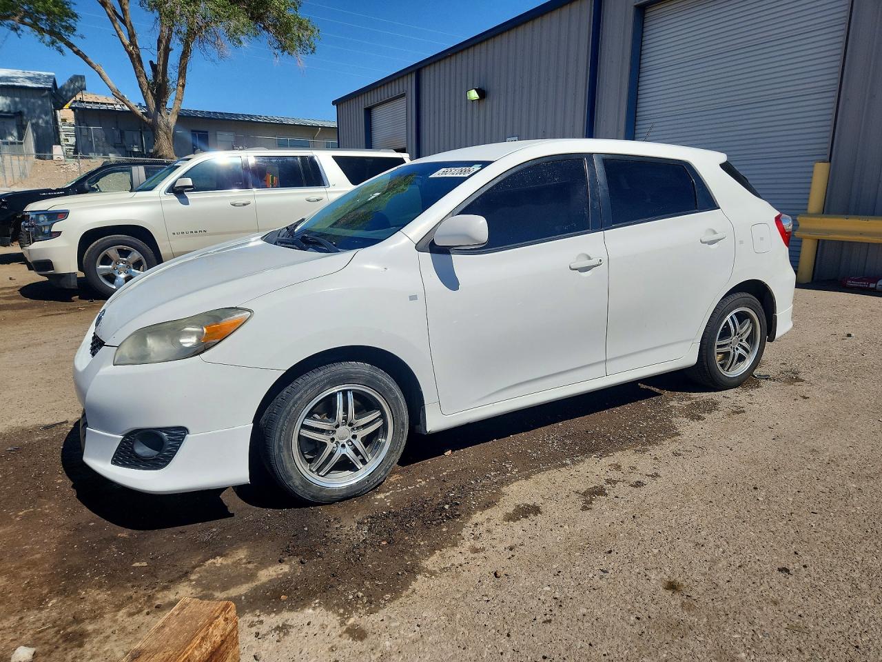 2010 Toyota Corolla Matrix S White vin: 2T1LE4EE7AC015273