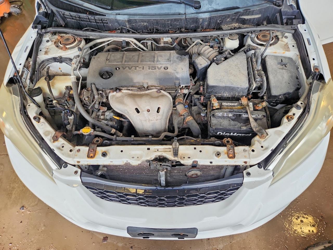 2011 Toyota Corolla Matrix S White vin: 2T1LE4EE7BC019213