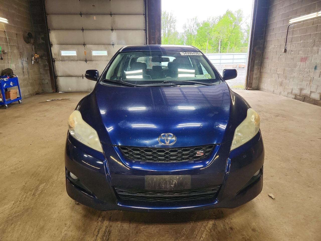 2010 Toyota Corolla Matrix S Blue vin: 2T1LE4EE9AC013315