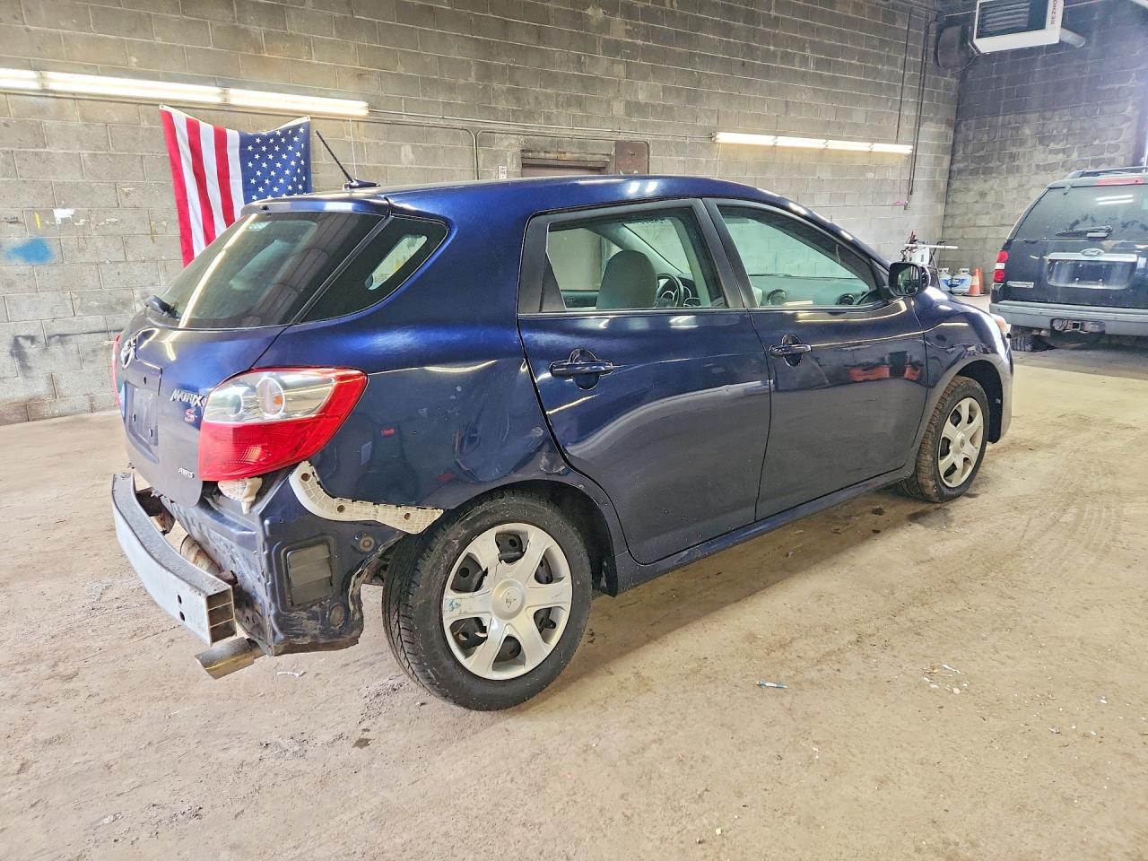 2010 Toyota Corolla Matrix S Blue vin: 2T1LE4EE9AC013315
