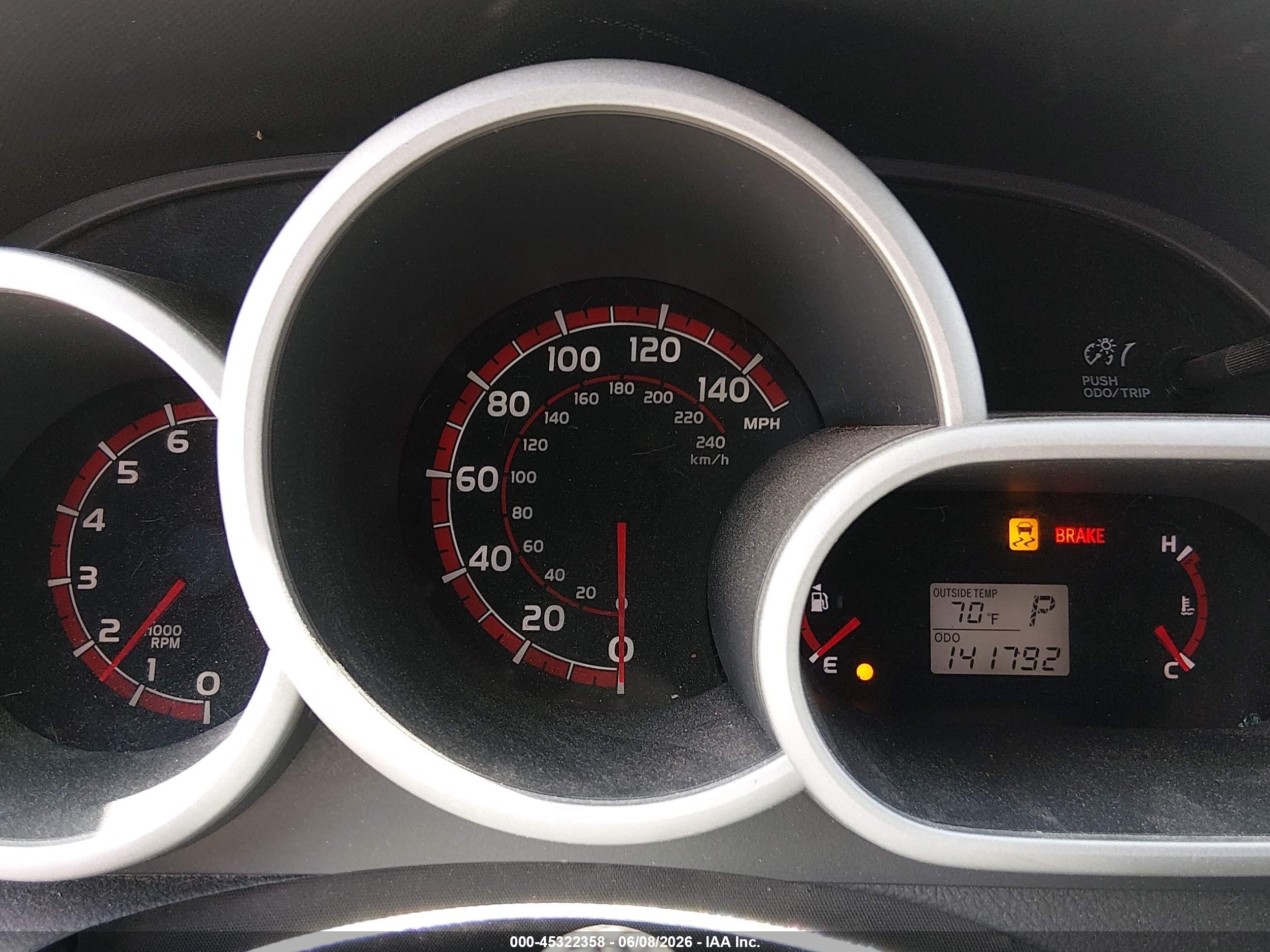 2011 Toyota Matrix S Серый vin: 2T1LE4EE9BC019780