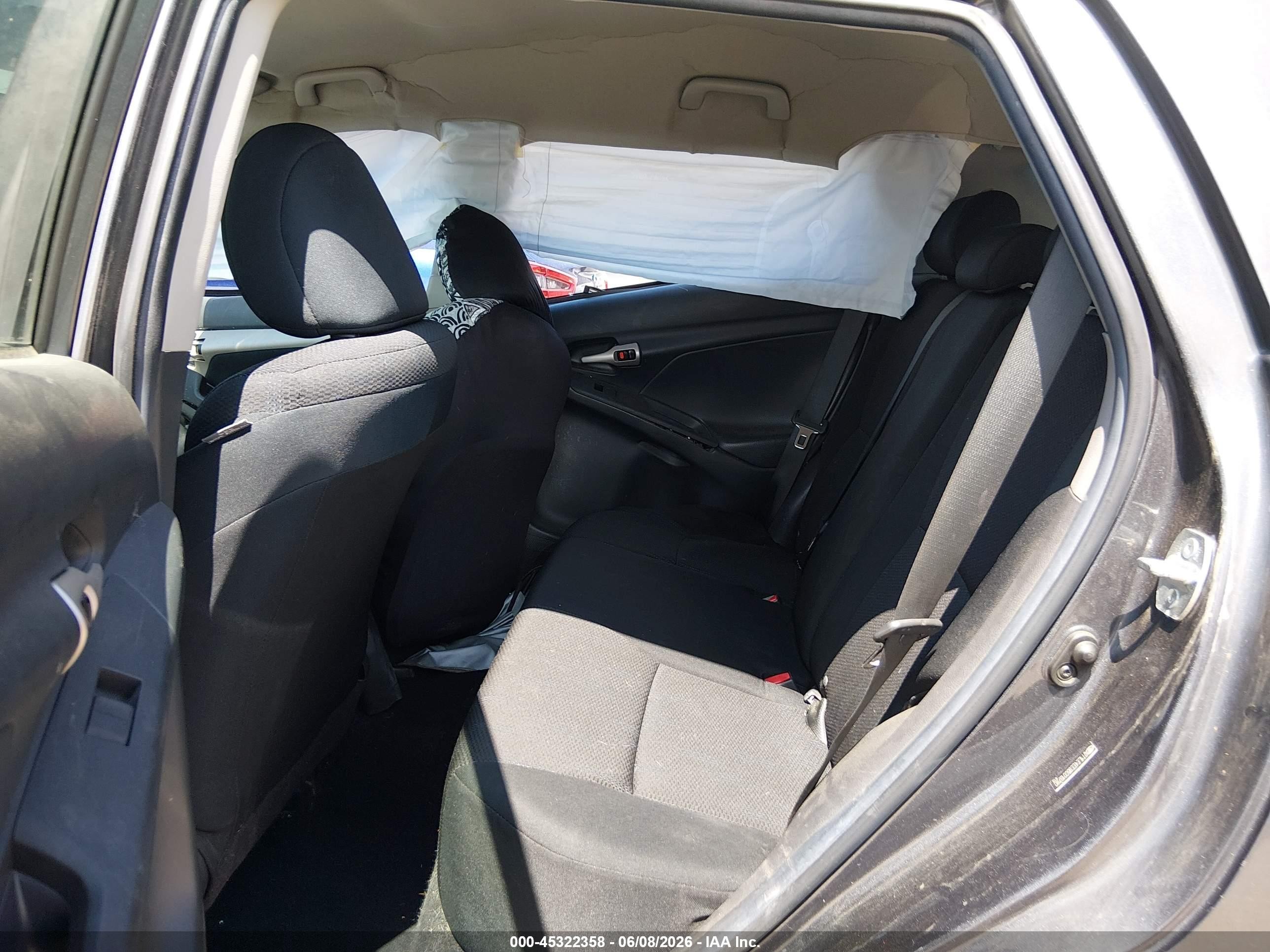 2011 Toyota Matrix S Серый vin: 2T1LE4EE9BC019780
