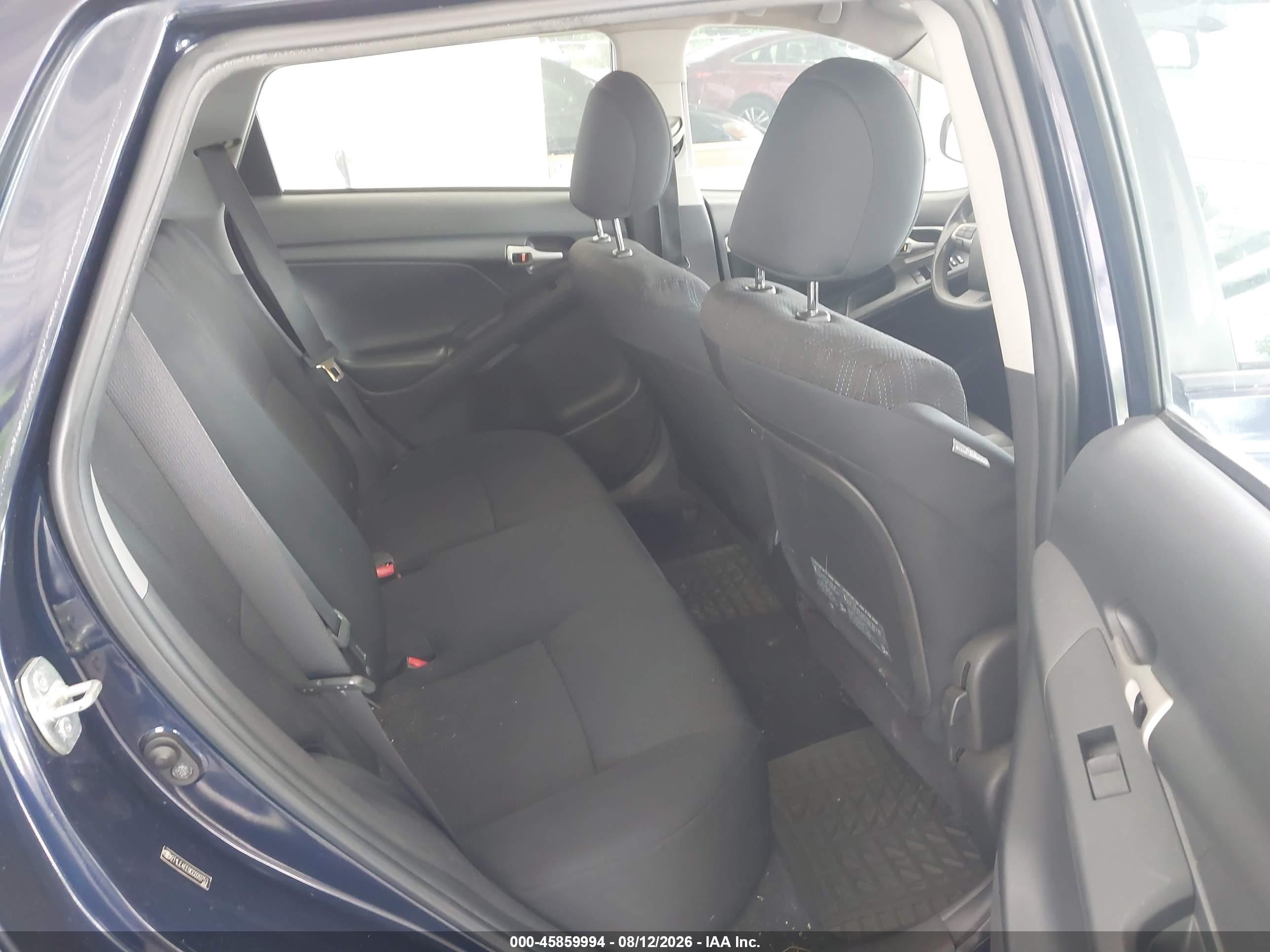 2012 Toyota Corolla Matrix S Blue vin: 2T1LE4EE9CC020753
