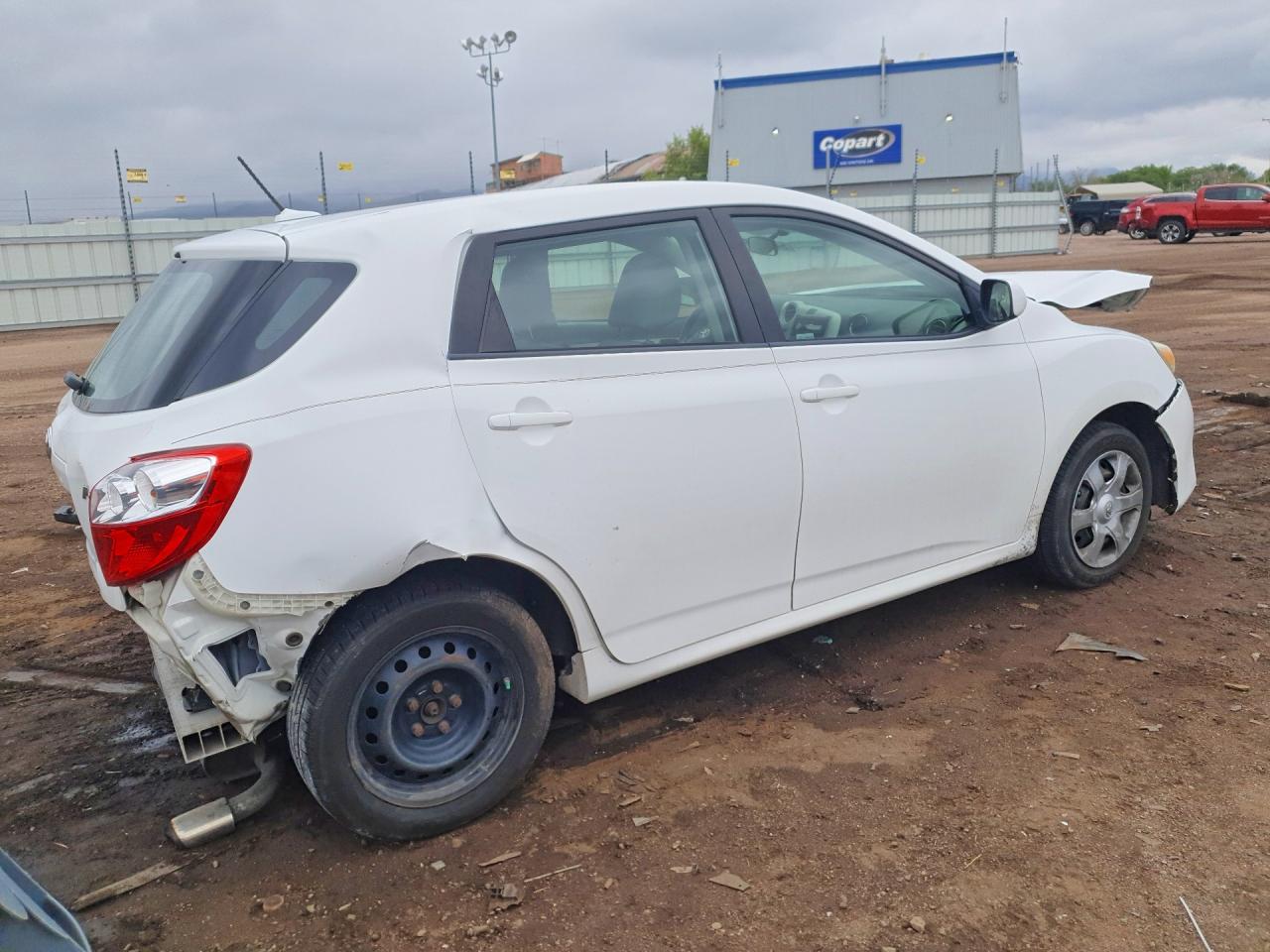 2010 Toyota Corolla Matrix S White vin: 2T1LE4EEXAC013498