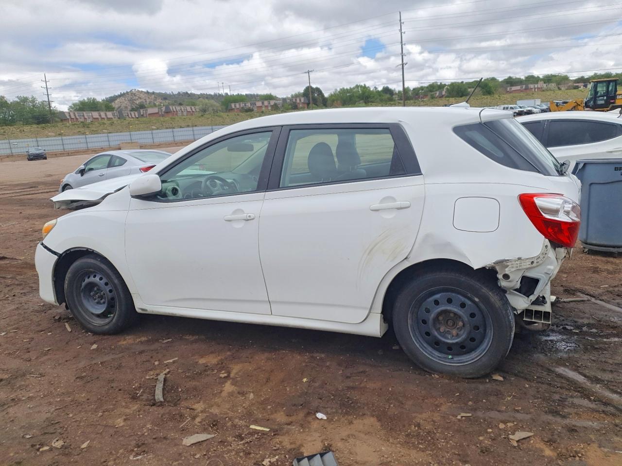 2010 Toyota Corolla Matrix S White vin: 2T1LE4EEXAC013498