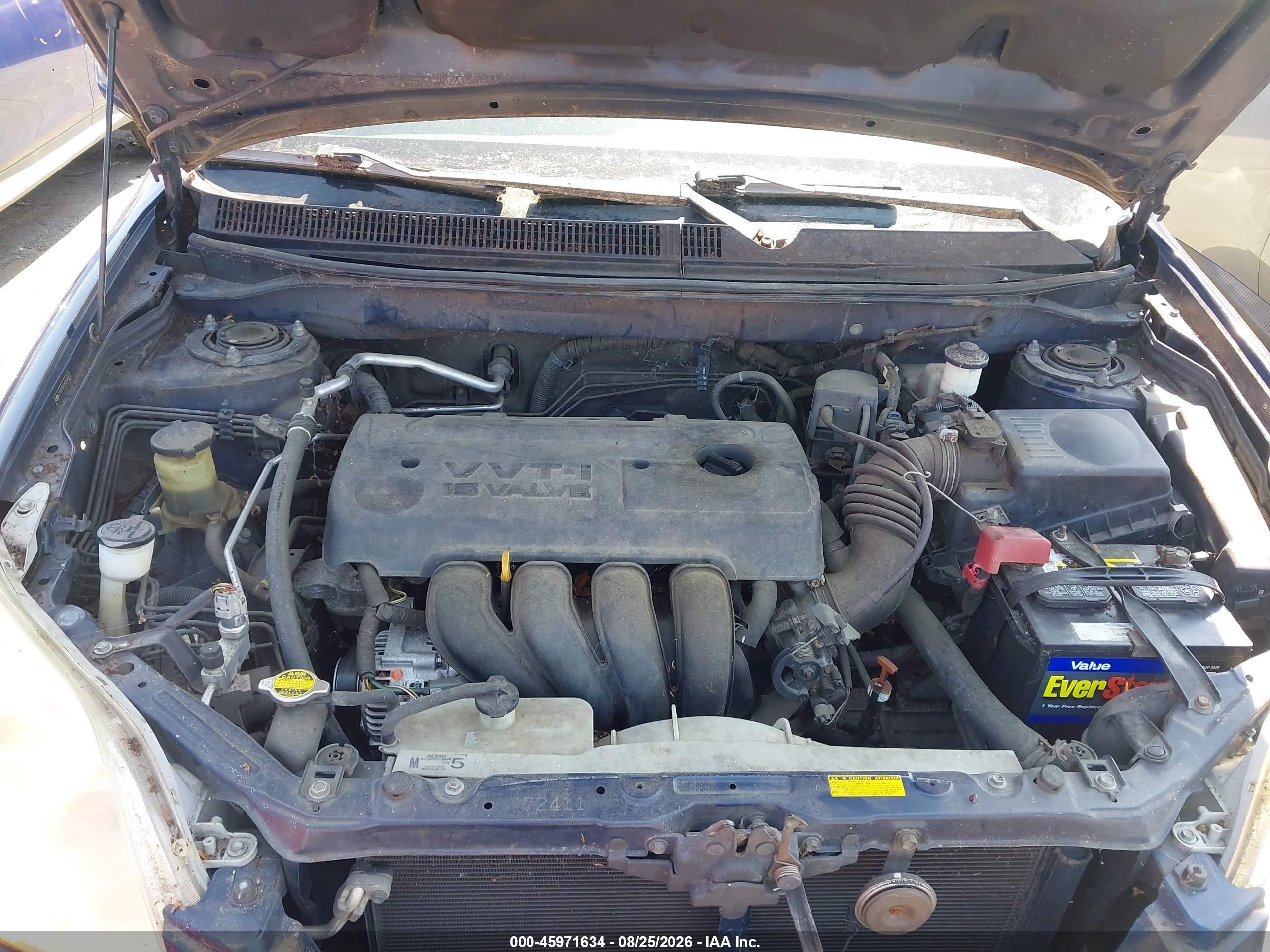 2006 Toyota Matrix Xr Blue vin: 2T1LR30E16C556672
