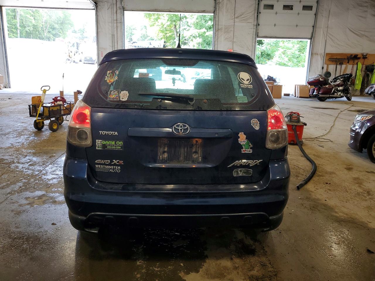 2006 Toyota Matrix Xr Blue vin: 2T1LR30E46C562031