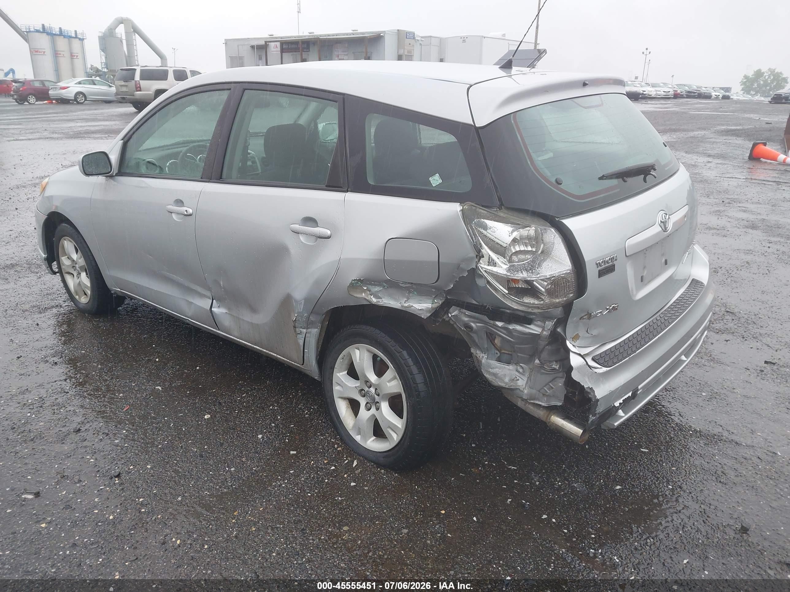 2005 Toyota Matrix Xr Silver vin: 2T1LR30E55C477908