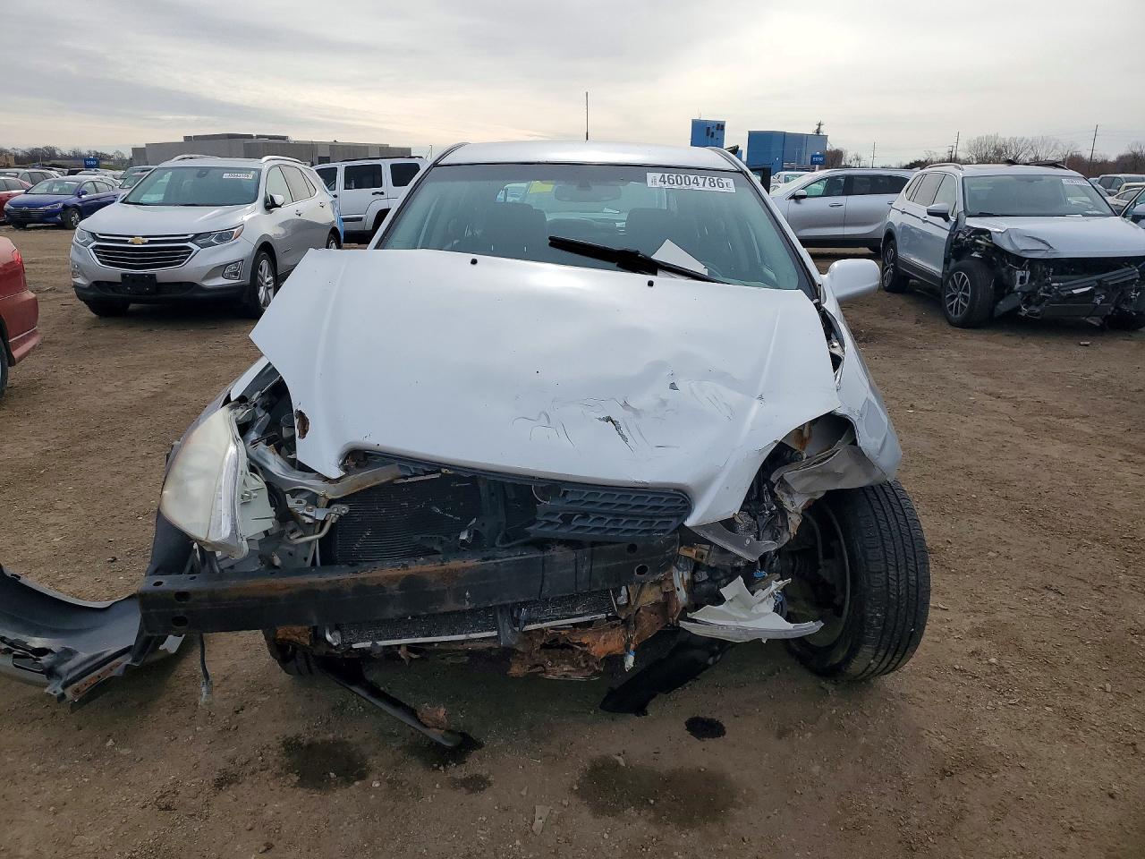 2006 Toyota Matrix Xr Серебряный vin: 2T1LR30E66C557056