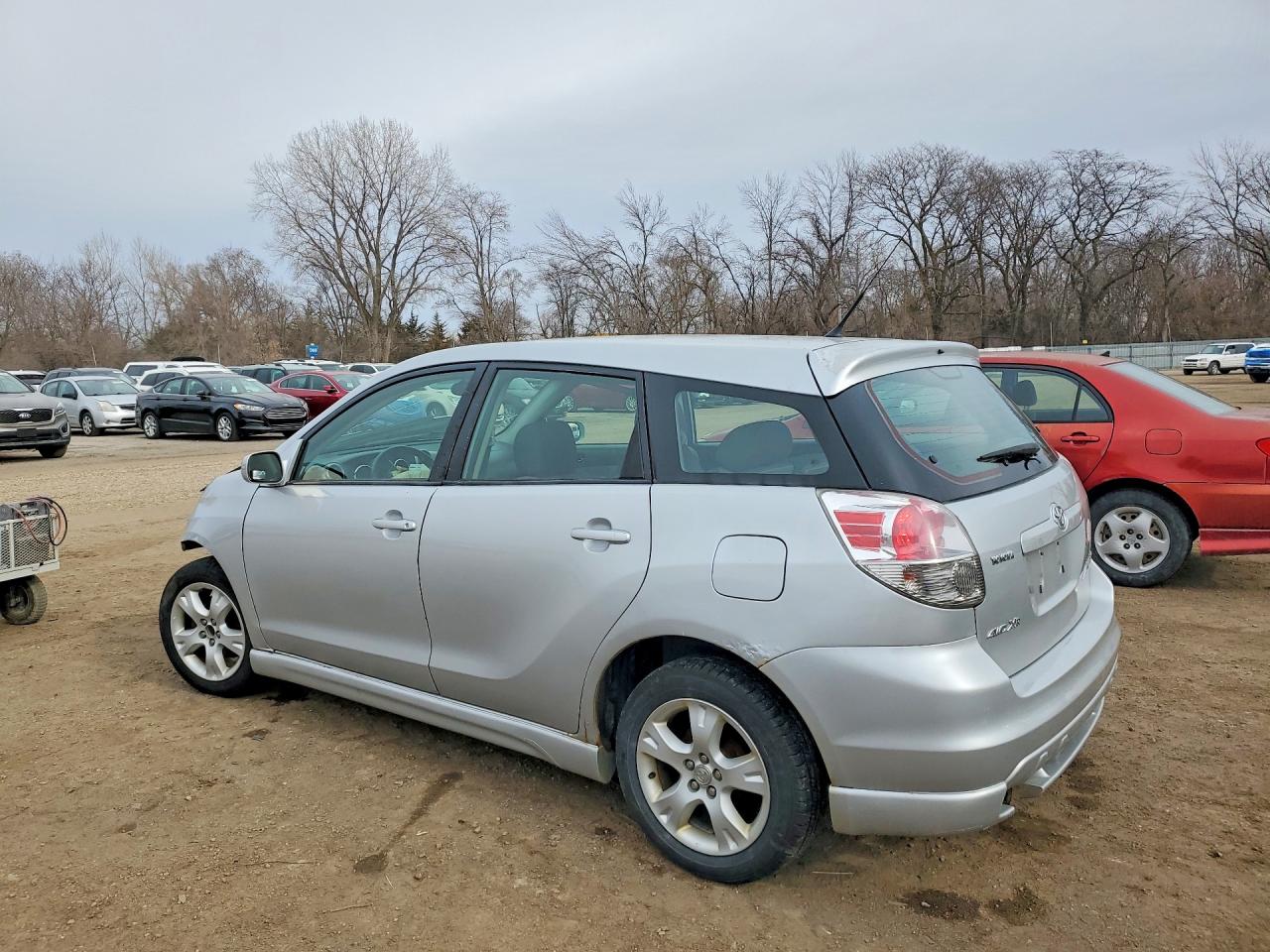 2006 Toyota Matrix Xr Серебряный vin: 2T1LR30E66C557056