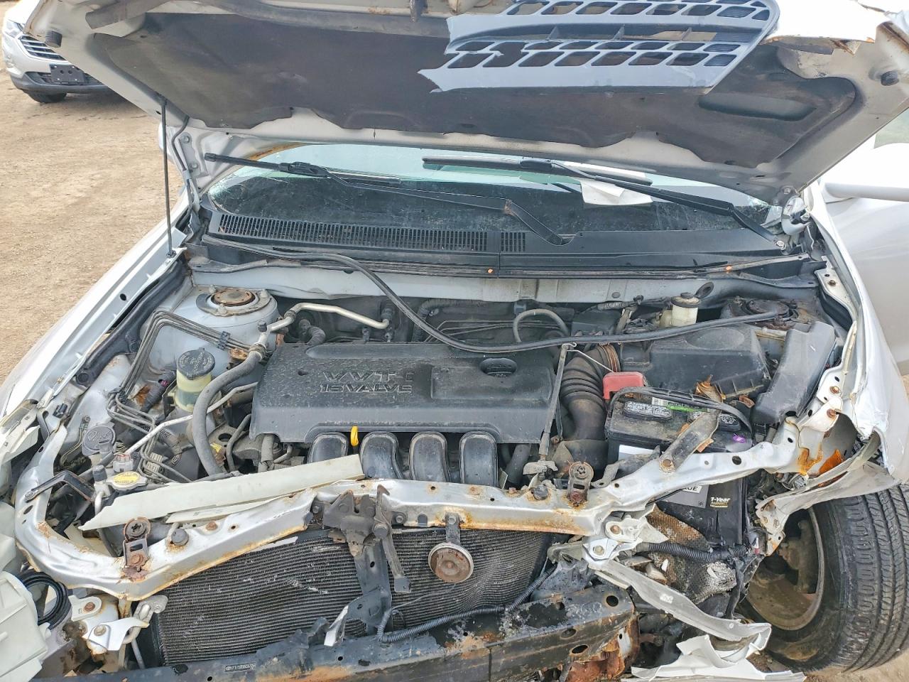 2006 Toyota Matrix Xr Серебряный vin: 2T1LR30E66C557056