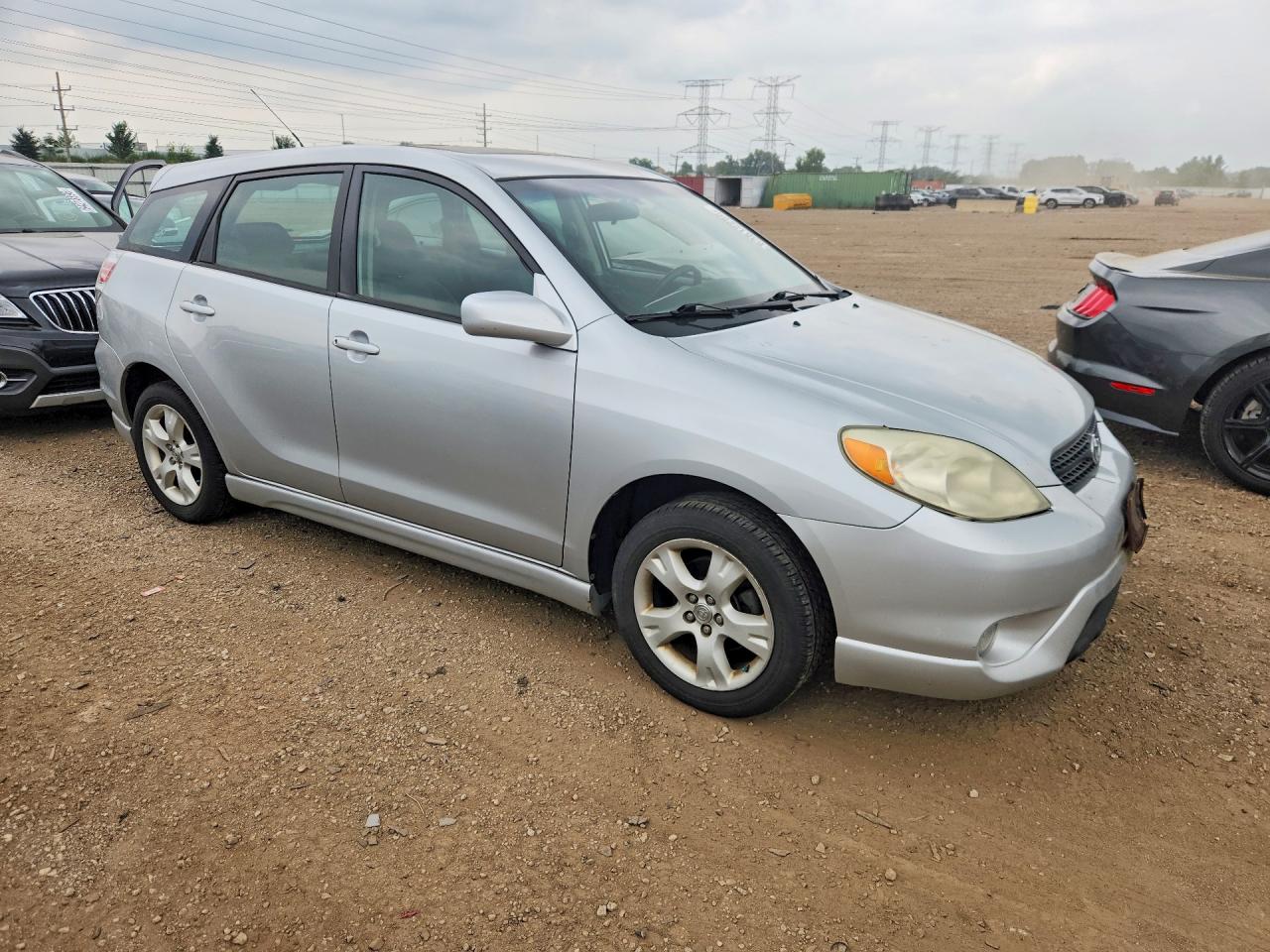 2005 Toyota Matrix Xr Серебряный vin: 2T1LR30E75C376787