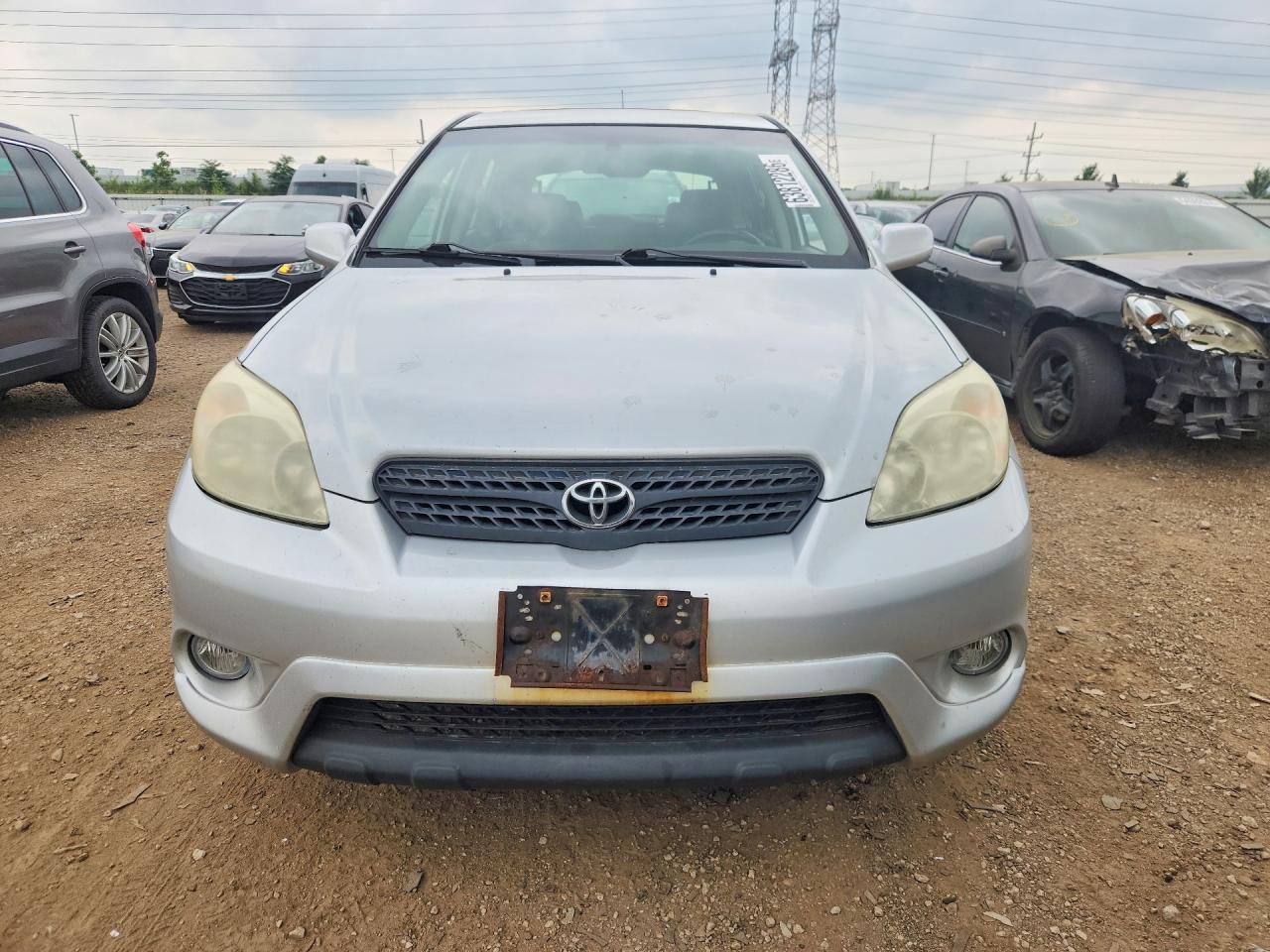 2005 Toyota Matrix Xr Серебряный vin: 2T1LR30E75C376787