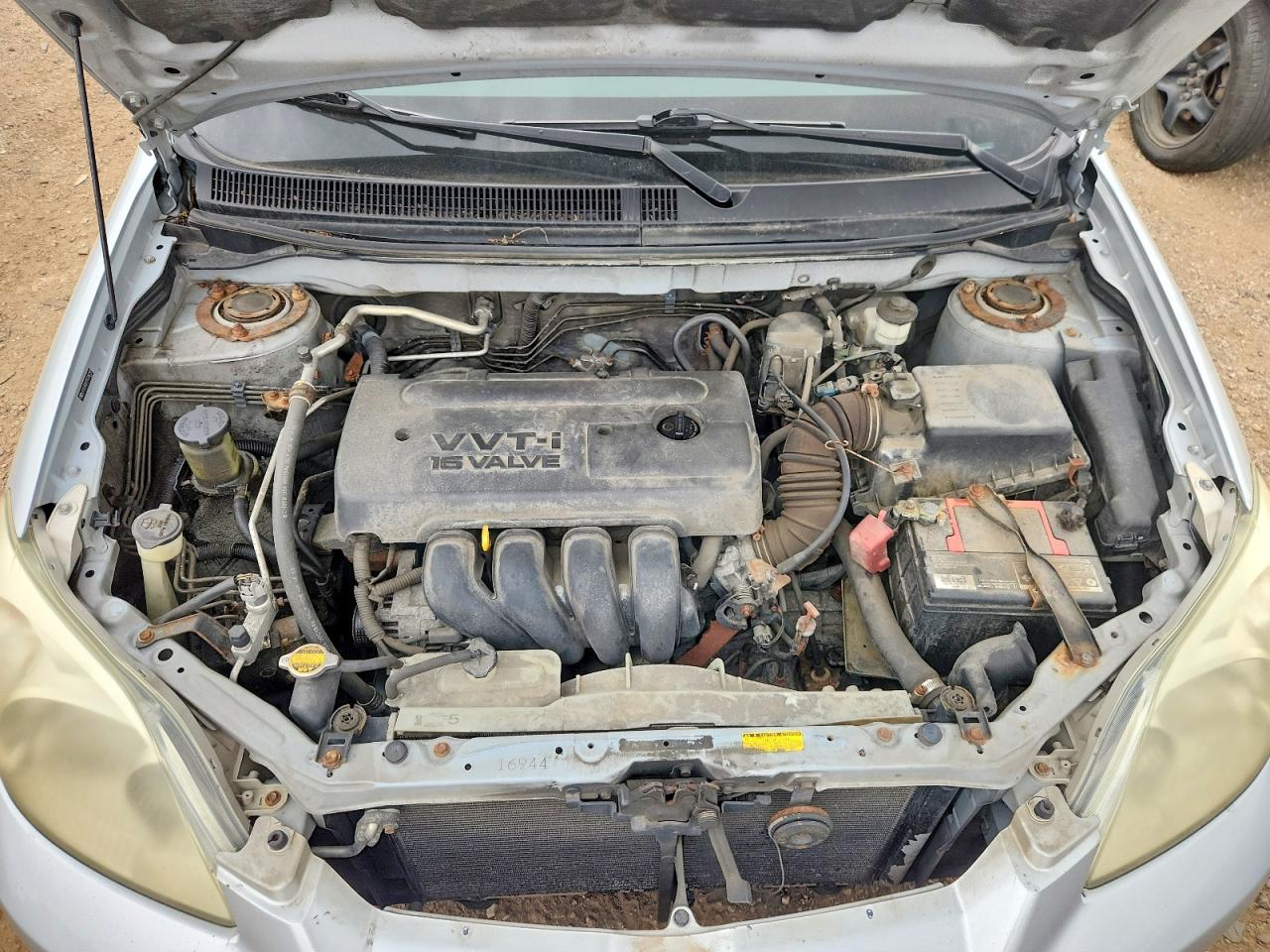 2005 Toyota Matrix Xr Серебряный vin: 2T1LR30E75C376787