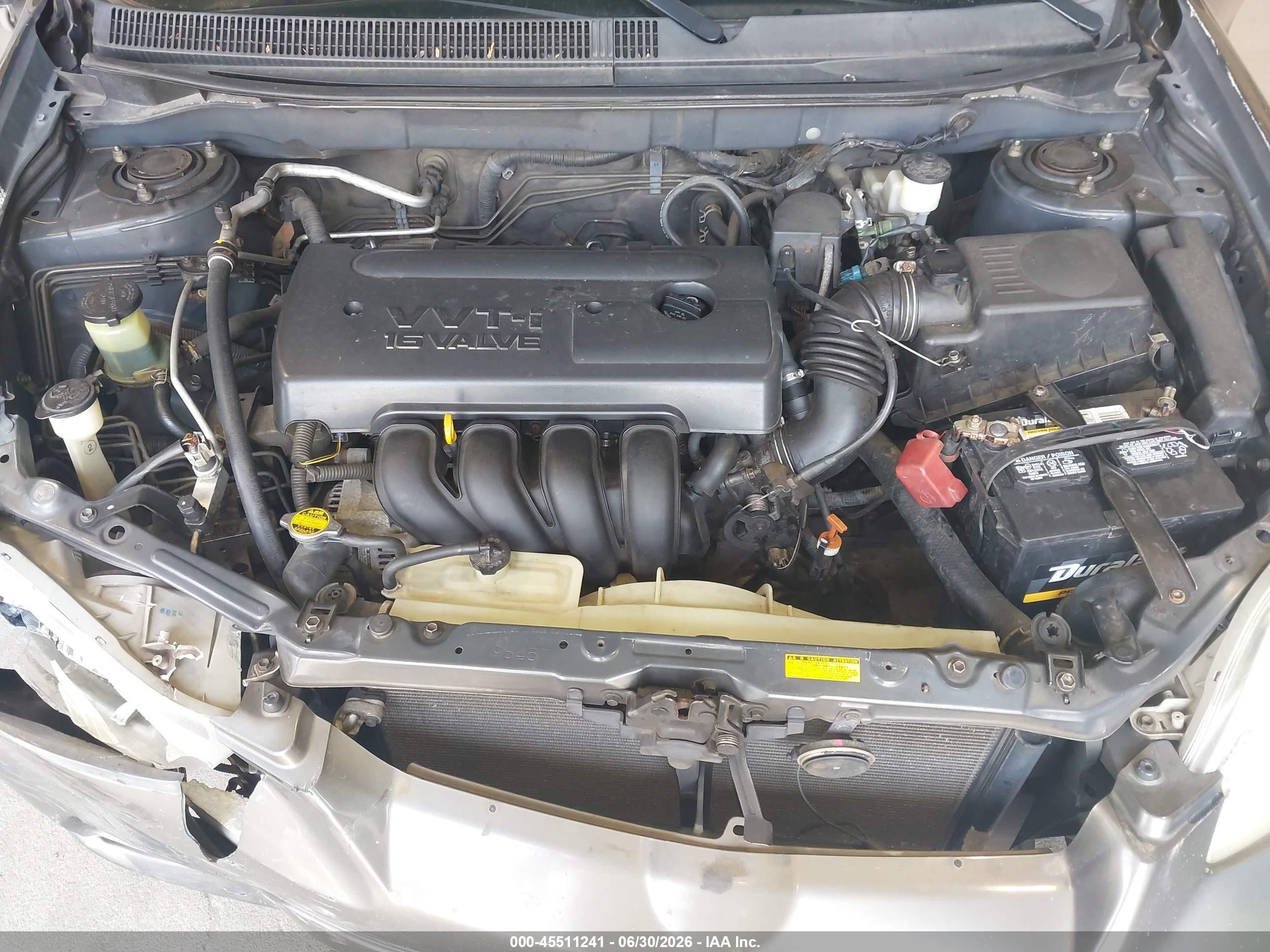 2005 Toyota Matrix Xr Gray vin: 2T1LR30E75C482852