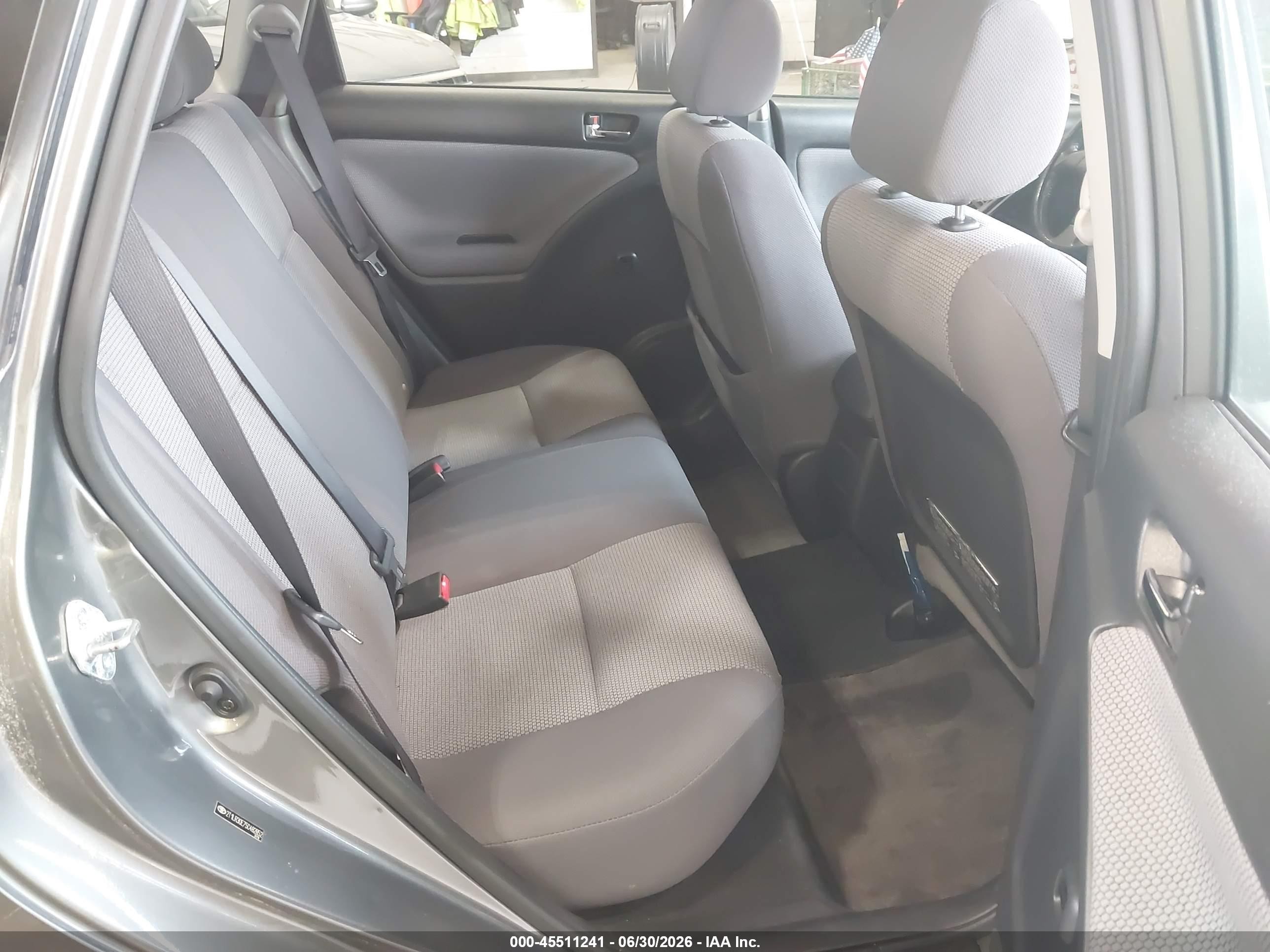 2005 Toyota Matrix Xr Gray vin: 2T1LR30E75C482852