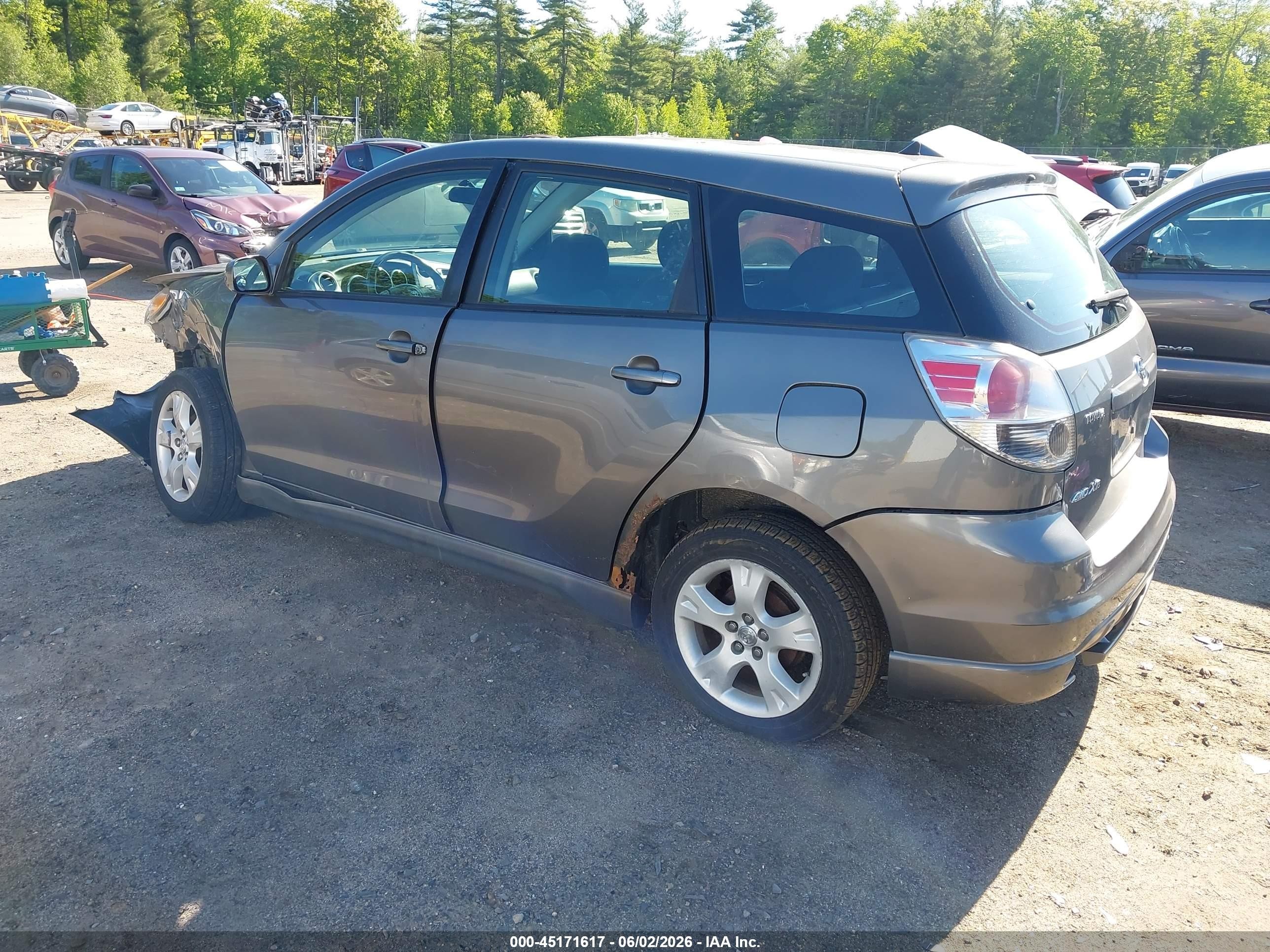 2006 Toyota Matrix Xr Gray vin: 2T1LR30E76C551430