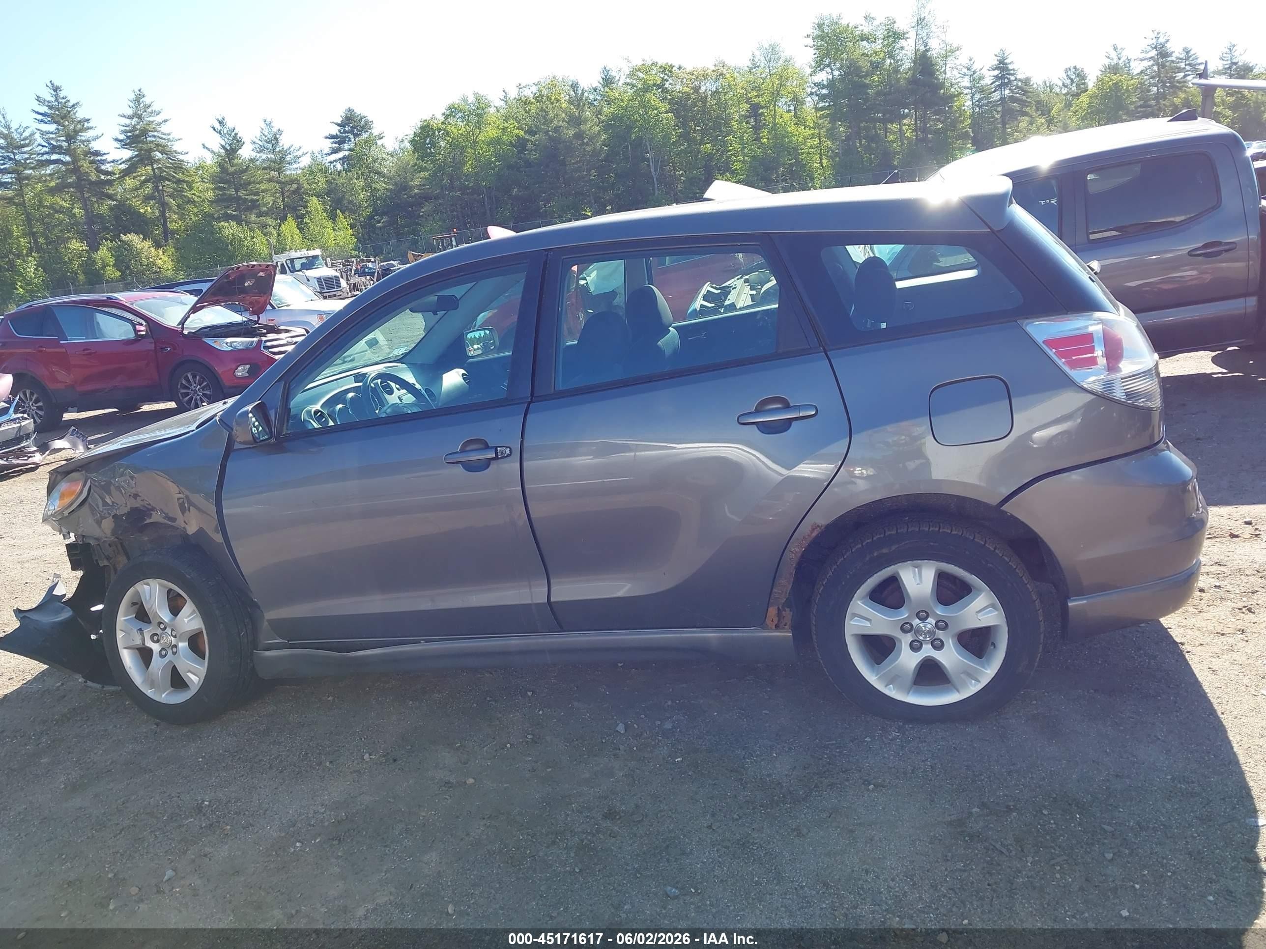 2006 Toyota Matrix Xr Gray vin: 2T1LR30E76C551430