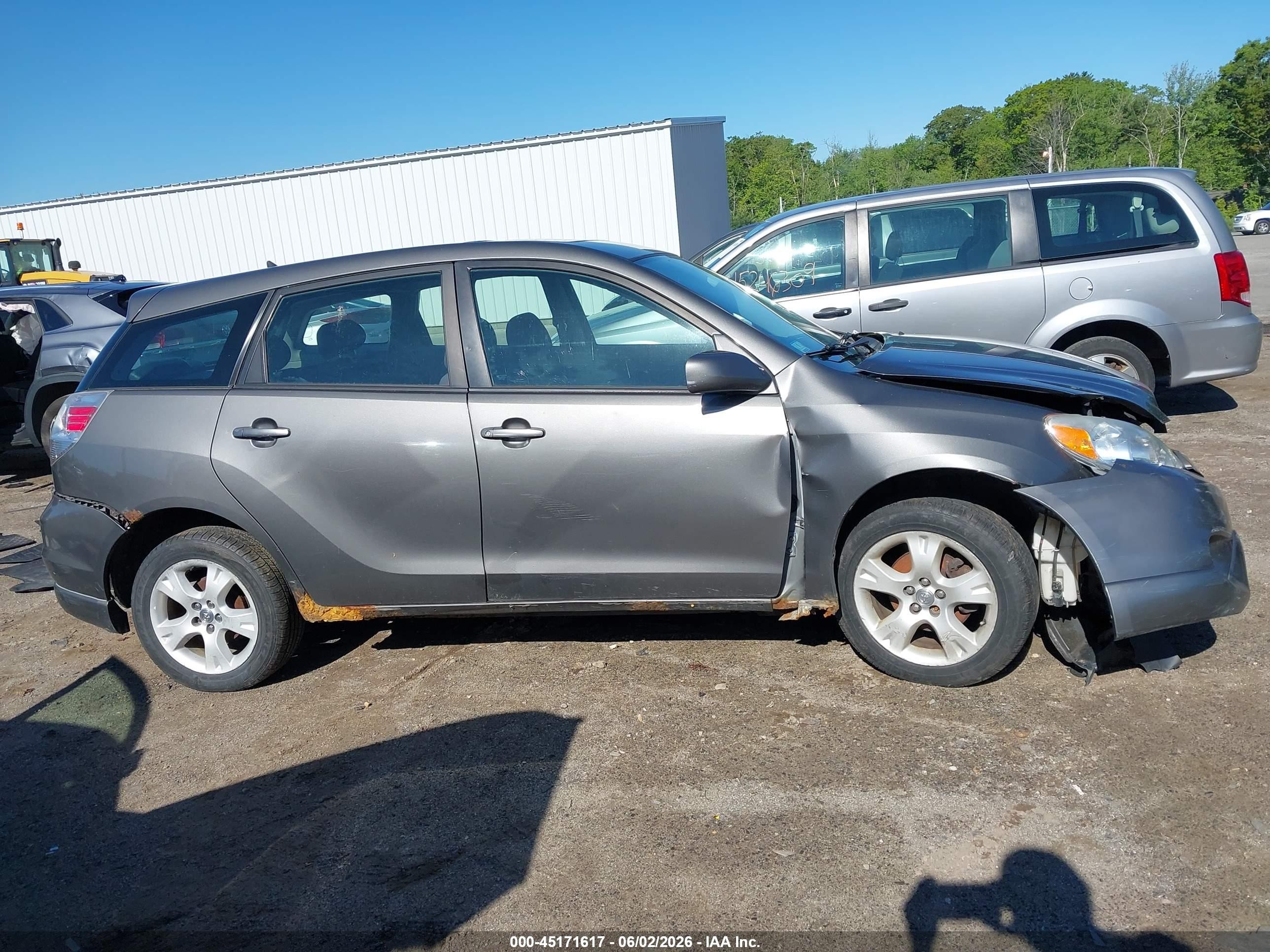 2006 Toyota Matrix Xr Gray vin: 2T1LR30E76C551430