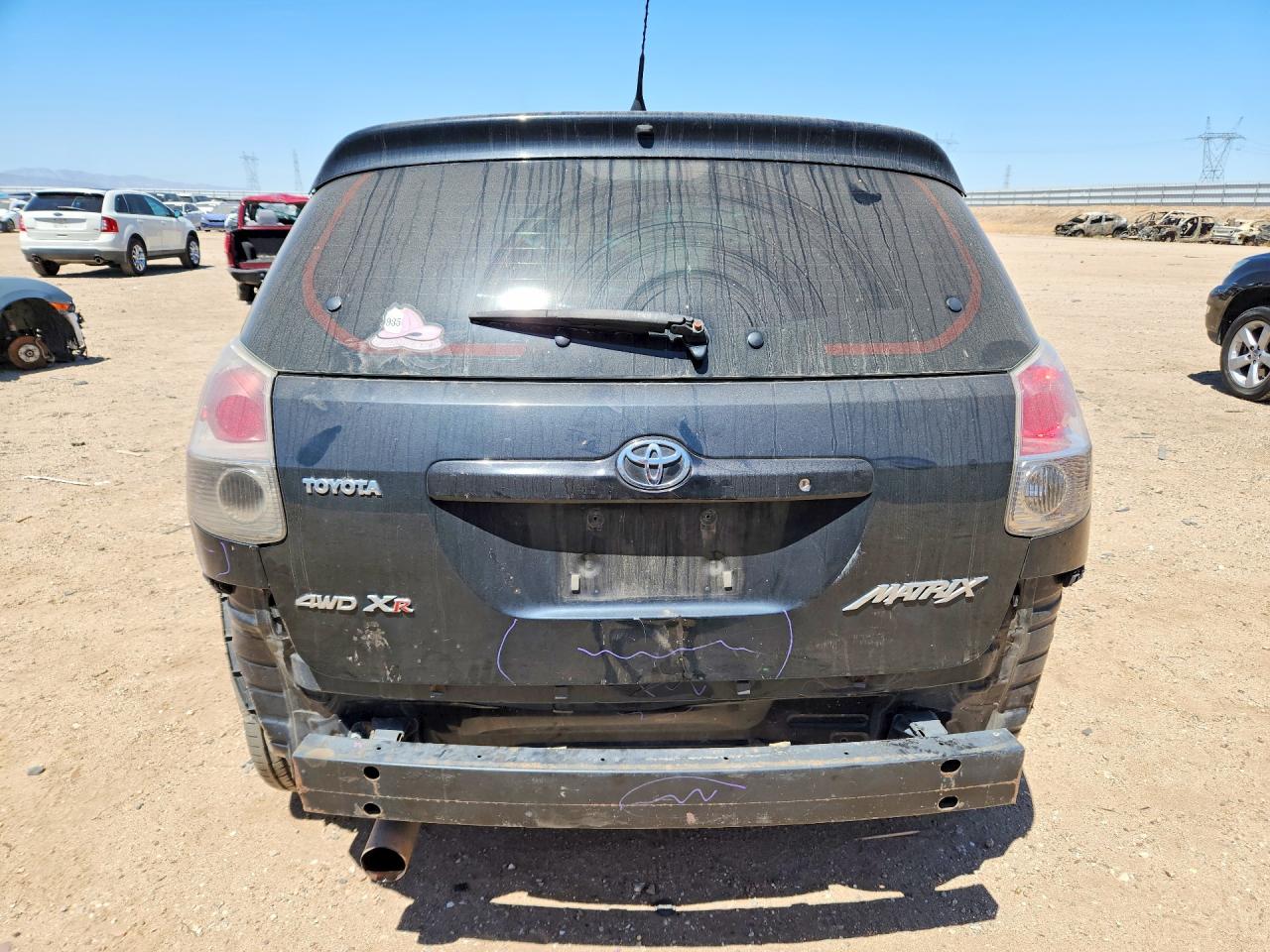 2006 Toyt Matrix Black vin: 2T1LR30E86C554417