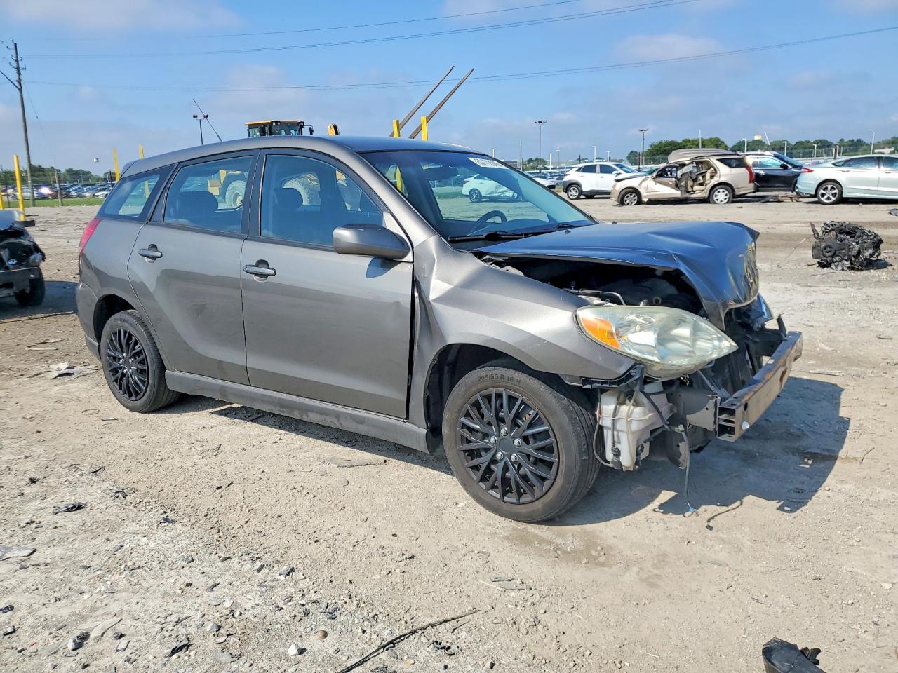2004 Toyota Matrix Xr Gray vin: 2T1LR32E04C273481