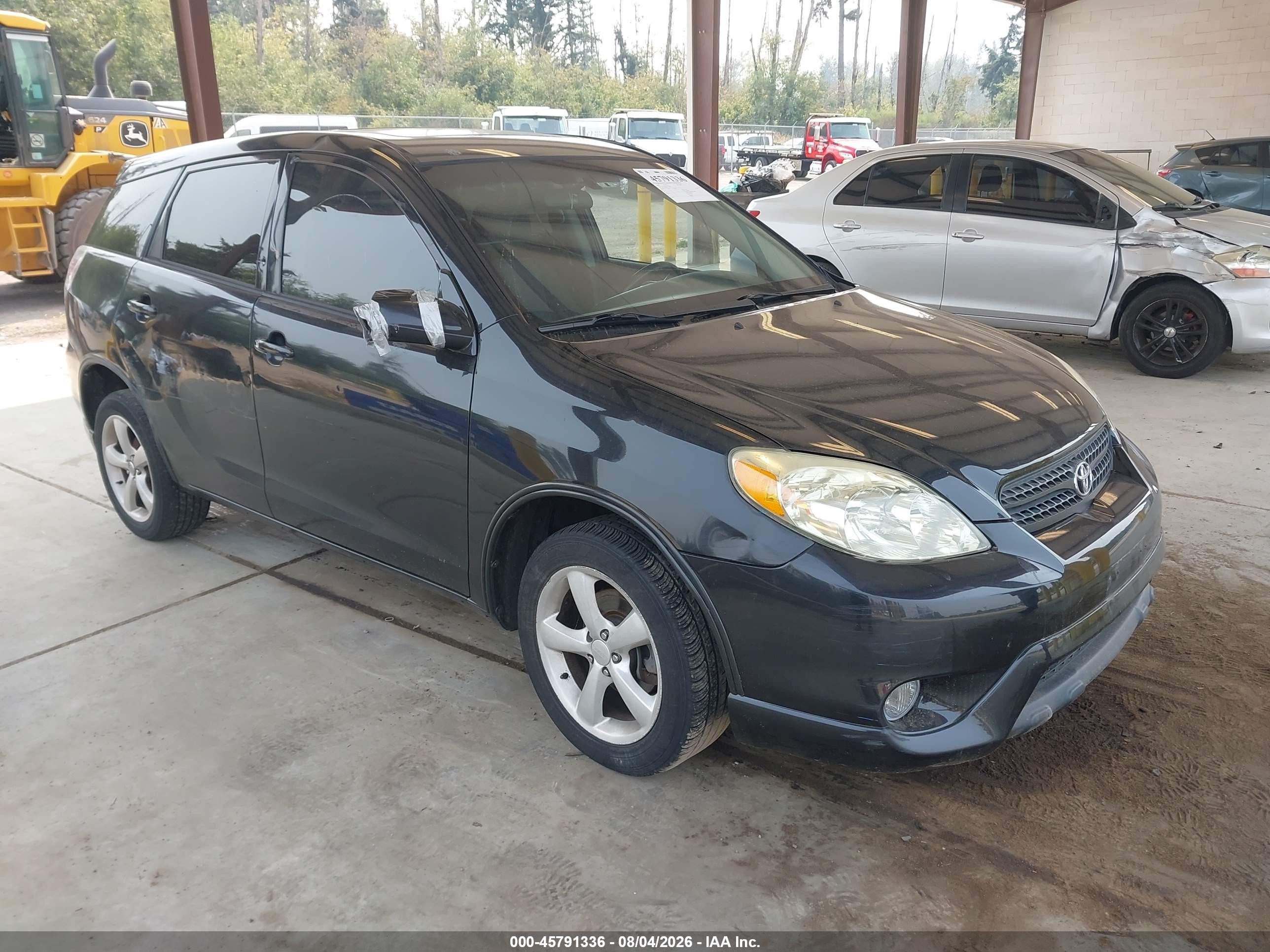 2005 Toyota Matrix Xr Black vin: 2T1LR32E05C371749